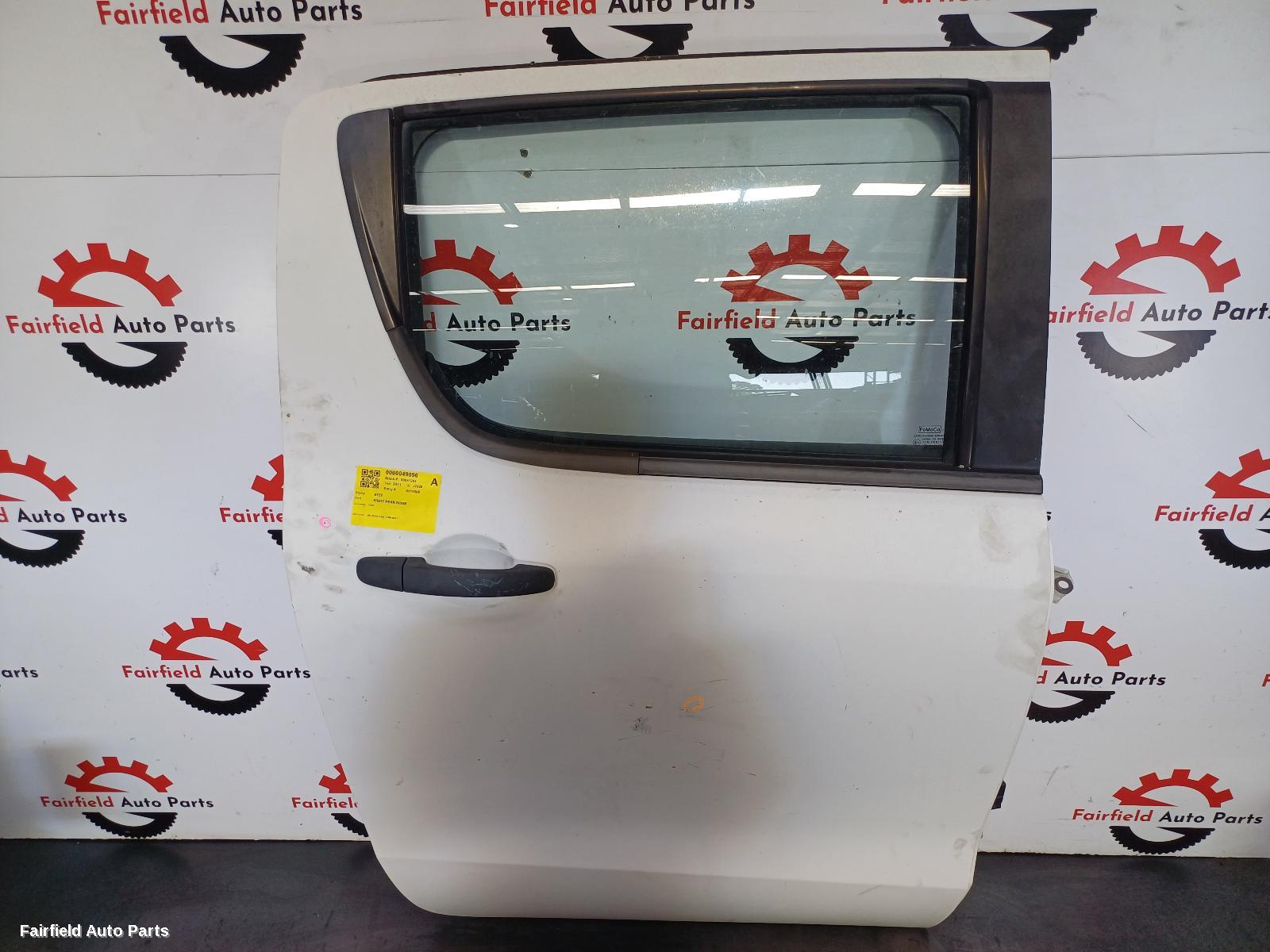 2011-2020 Mazda Bt50 Right Rear Door Sliding