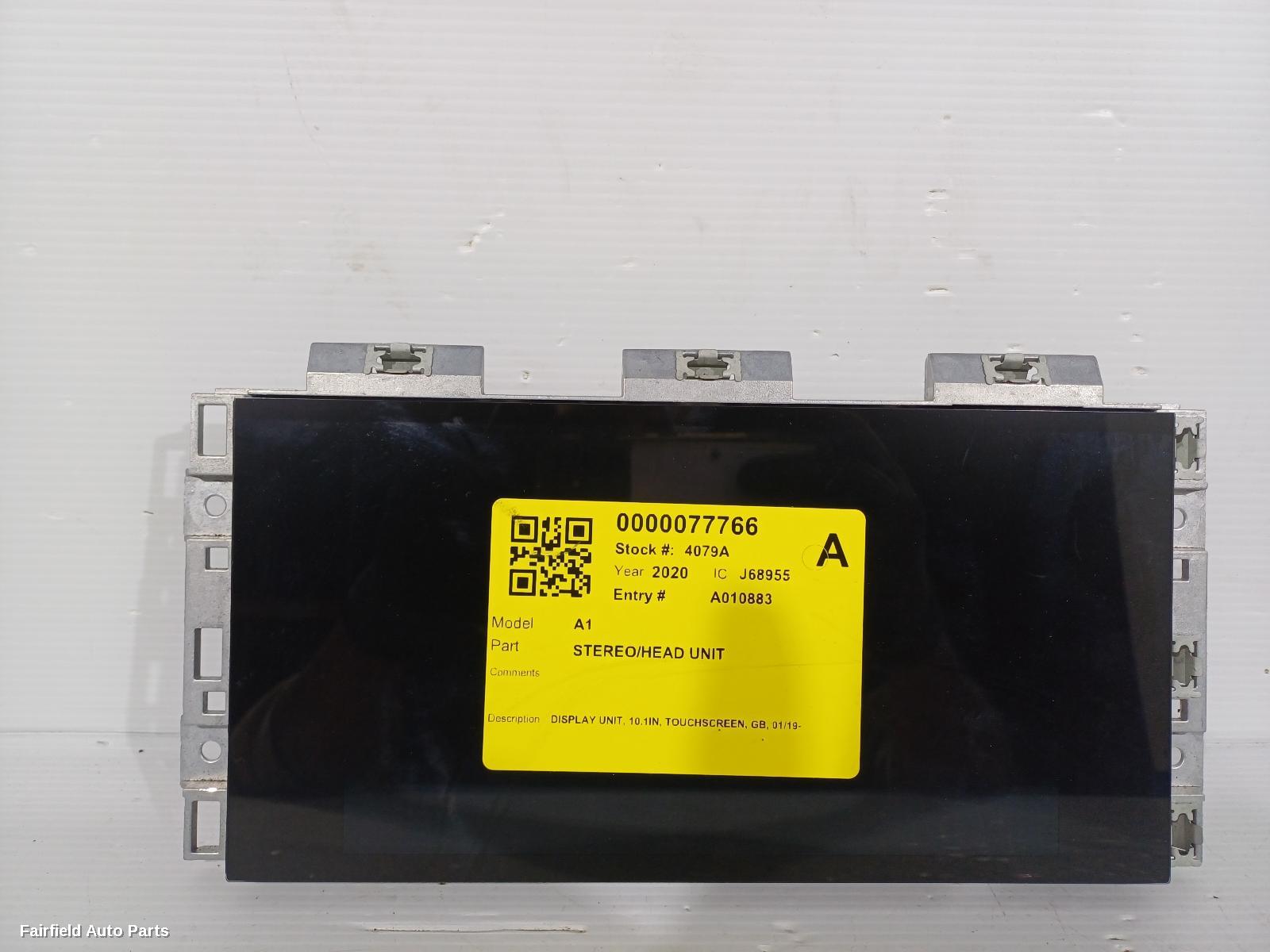 2019-2026 Audi A1 Radio Cd Dvd Sat Tv