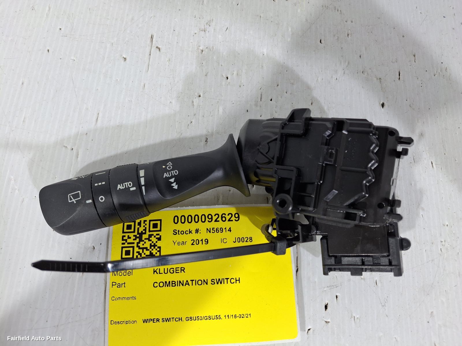 2016-2021 Toyota Kluger Combination Switch