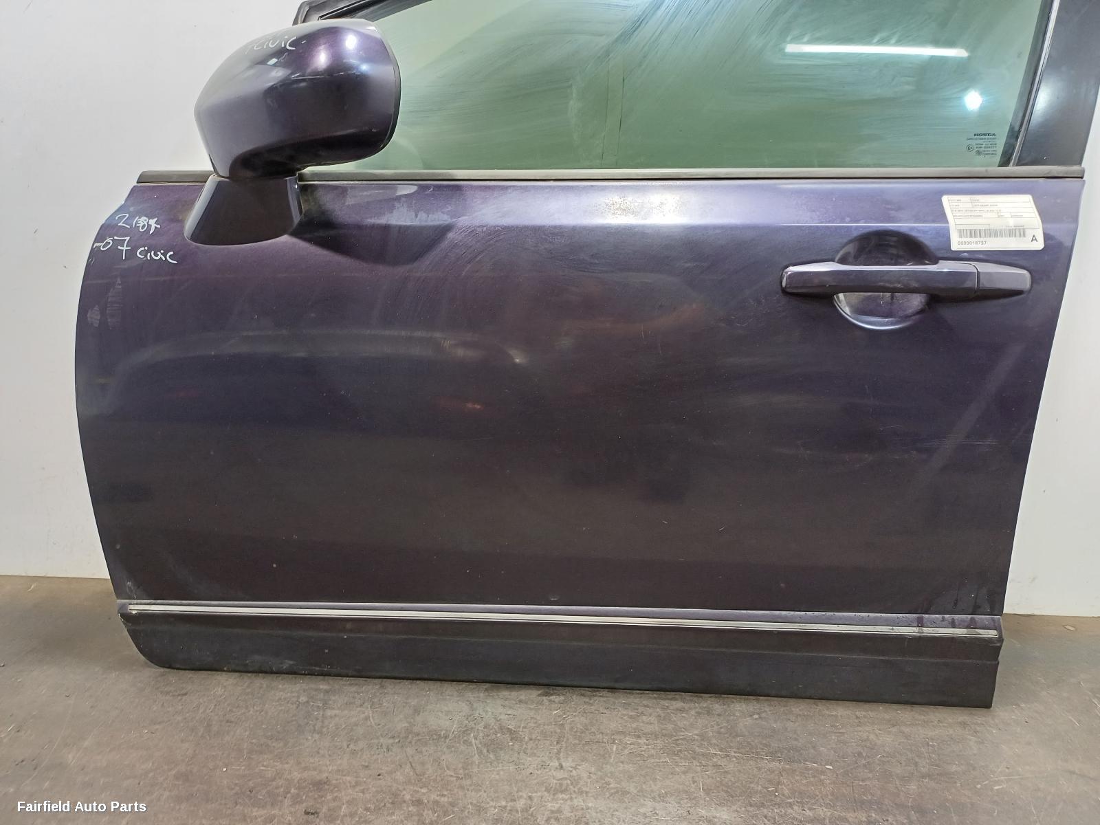 2006-2011 Honda Civic Left Front Door