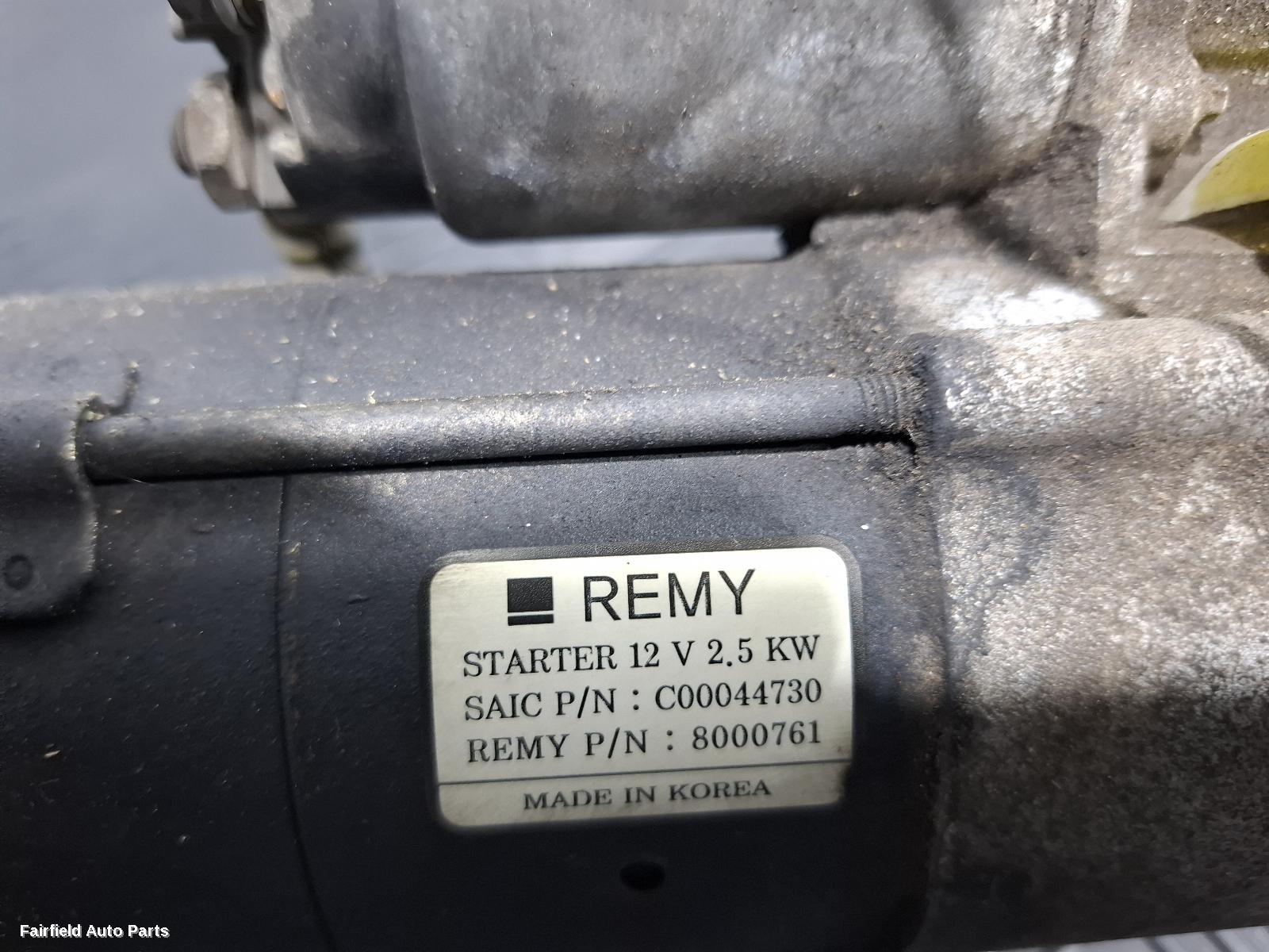 2015-2021 Ldv G10 Starter