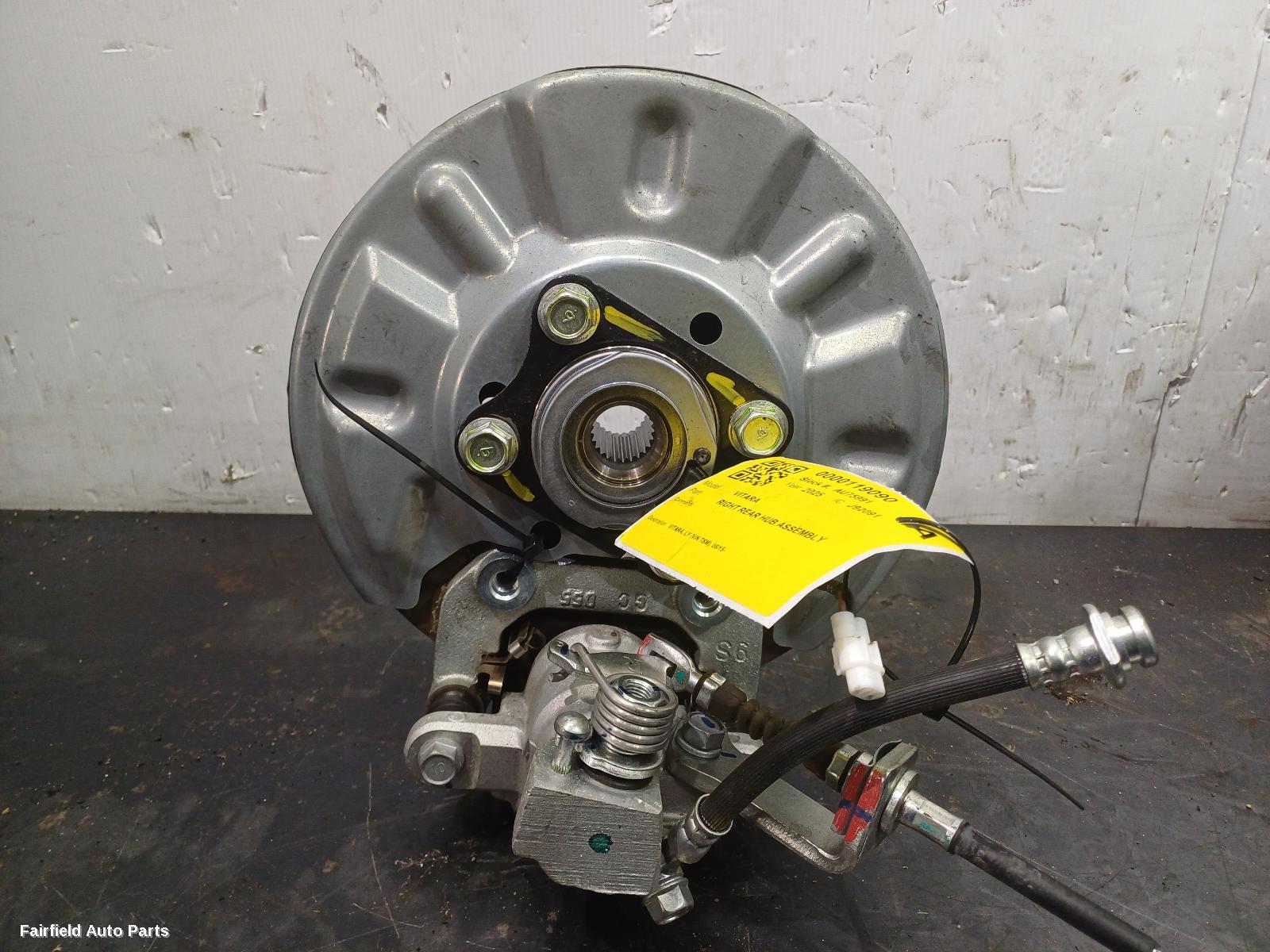2015-2026 Suzuki Vitara Right Rear Hub Assembly