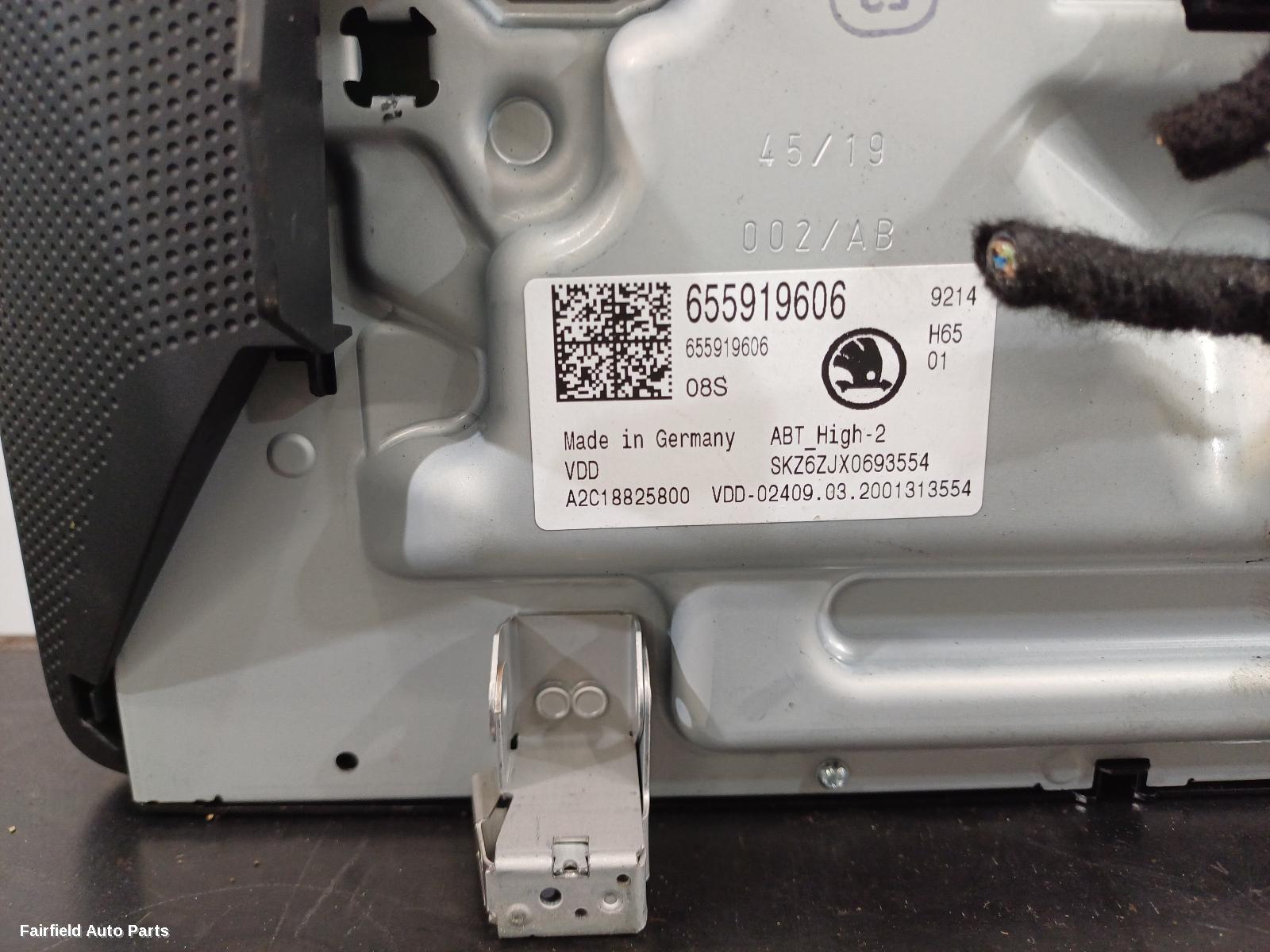 2020-2025 Skoda Kamiq Radio Cd Dvd Sat Tv
