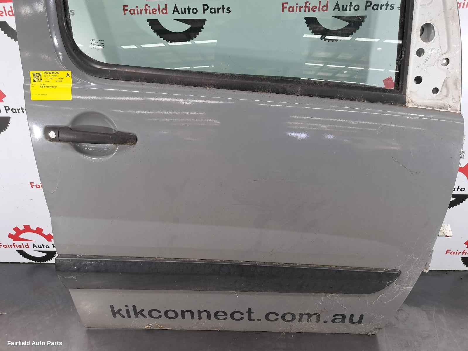 2008-2016 Fiat Scudo Right Front Door