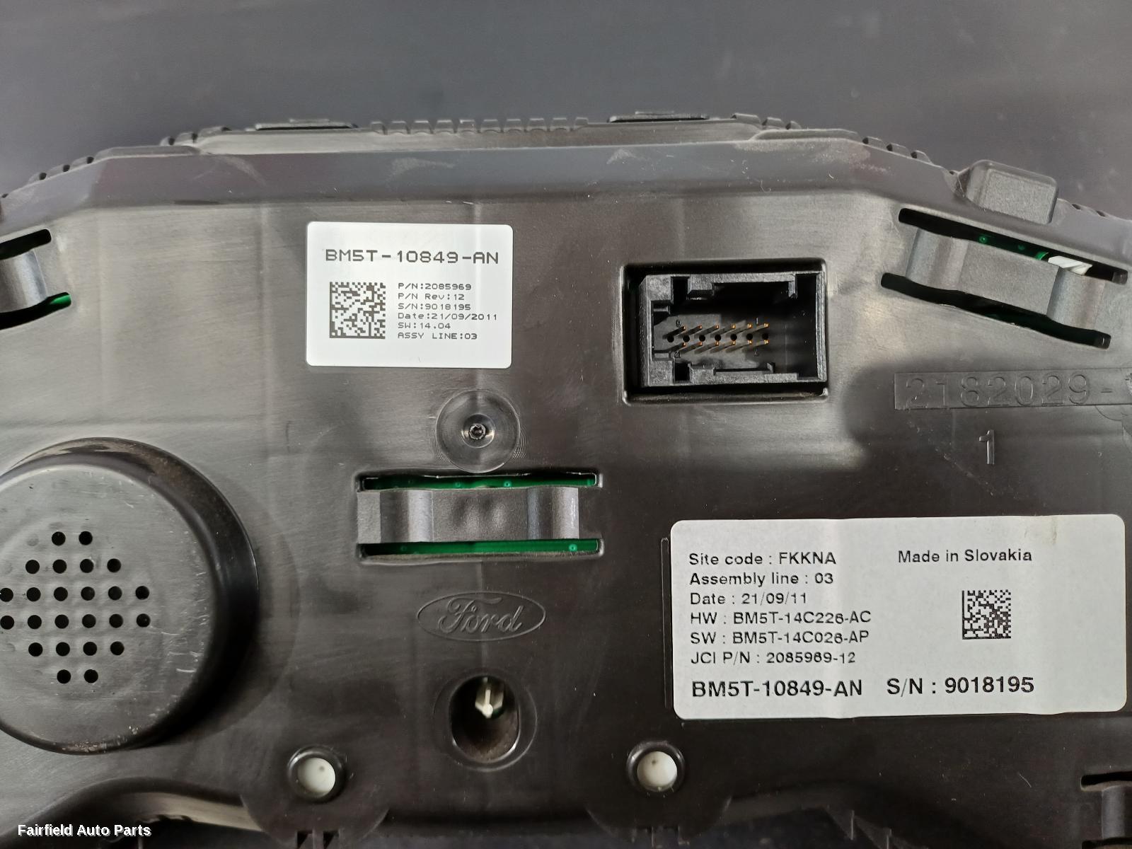 2011-2015 Ford Focus Instrument Cluster