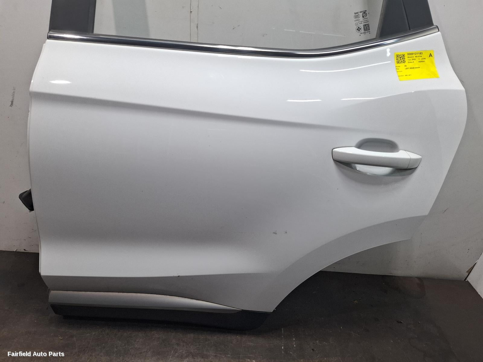 2017-2025 Mg Zs Left Rear Door Sliding