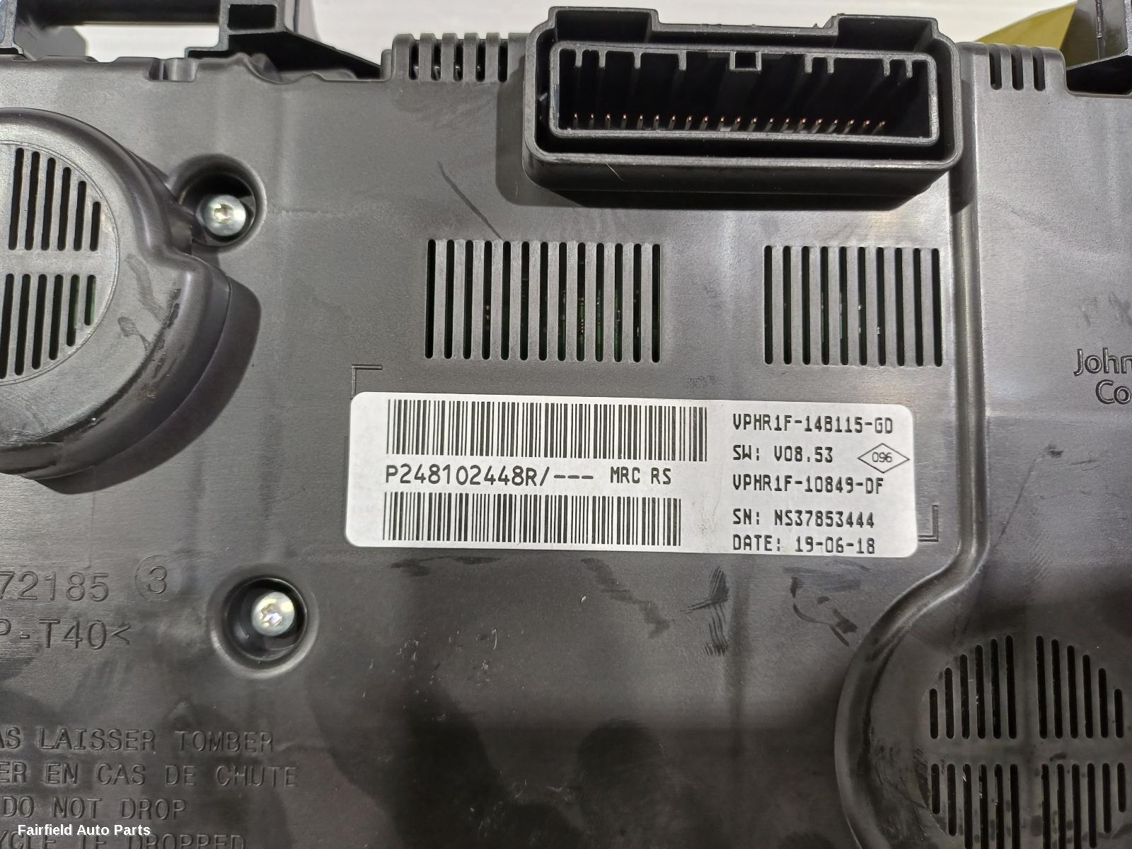 2018-2020 Renault Megane Instrument Cluster
