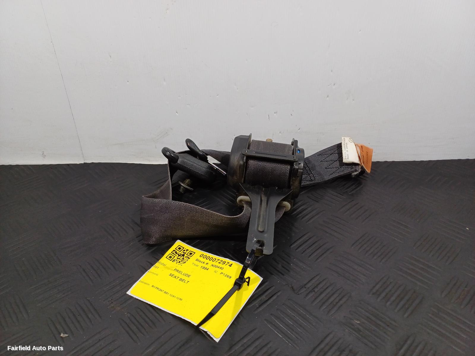 1991-1996 Honda Prelude Seatbelt Stalk
