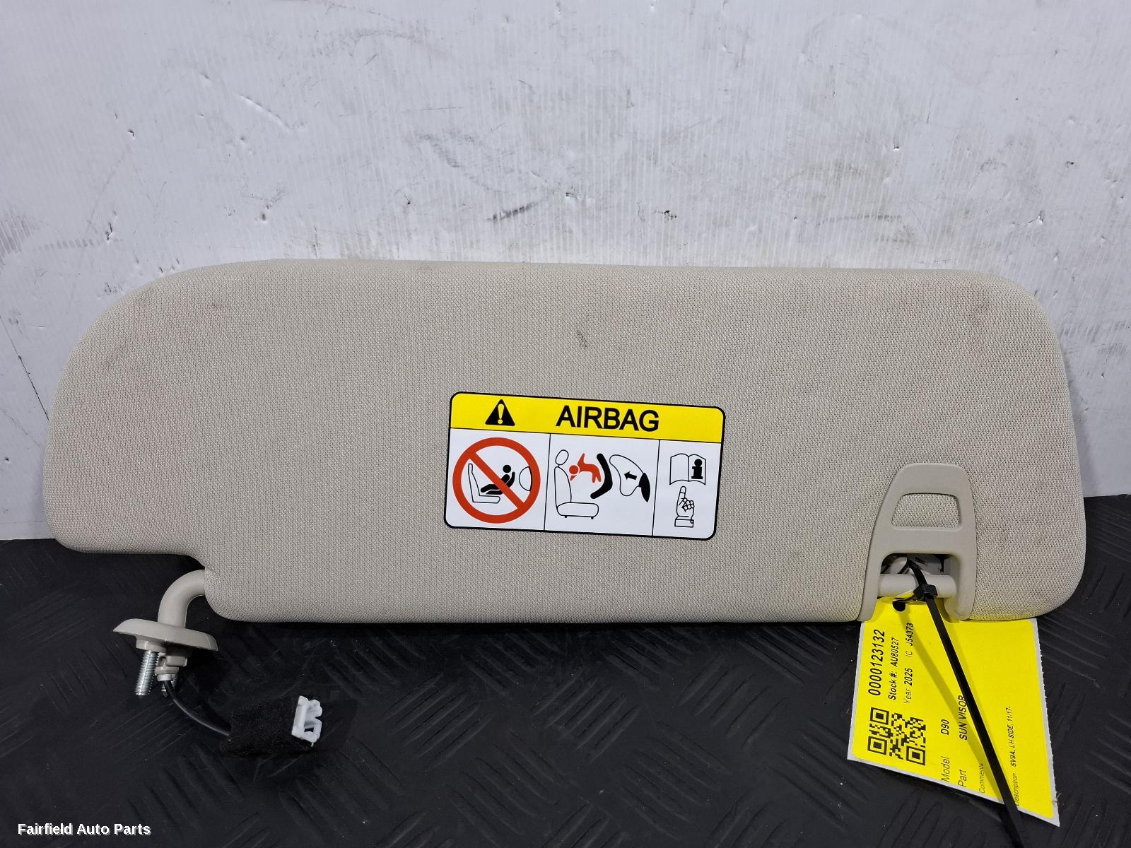 2017-2025 Ldv D90 Sunvisor