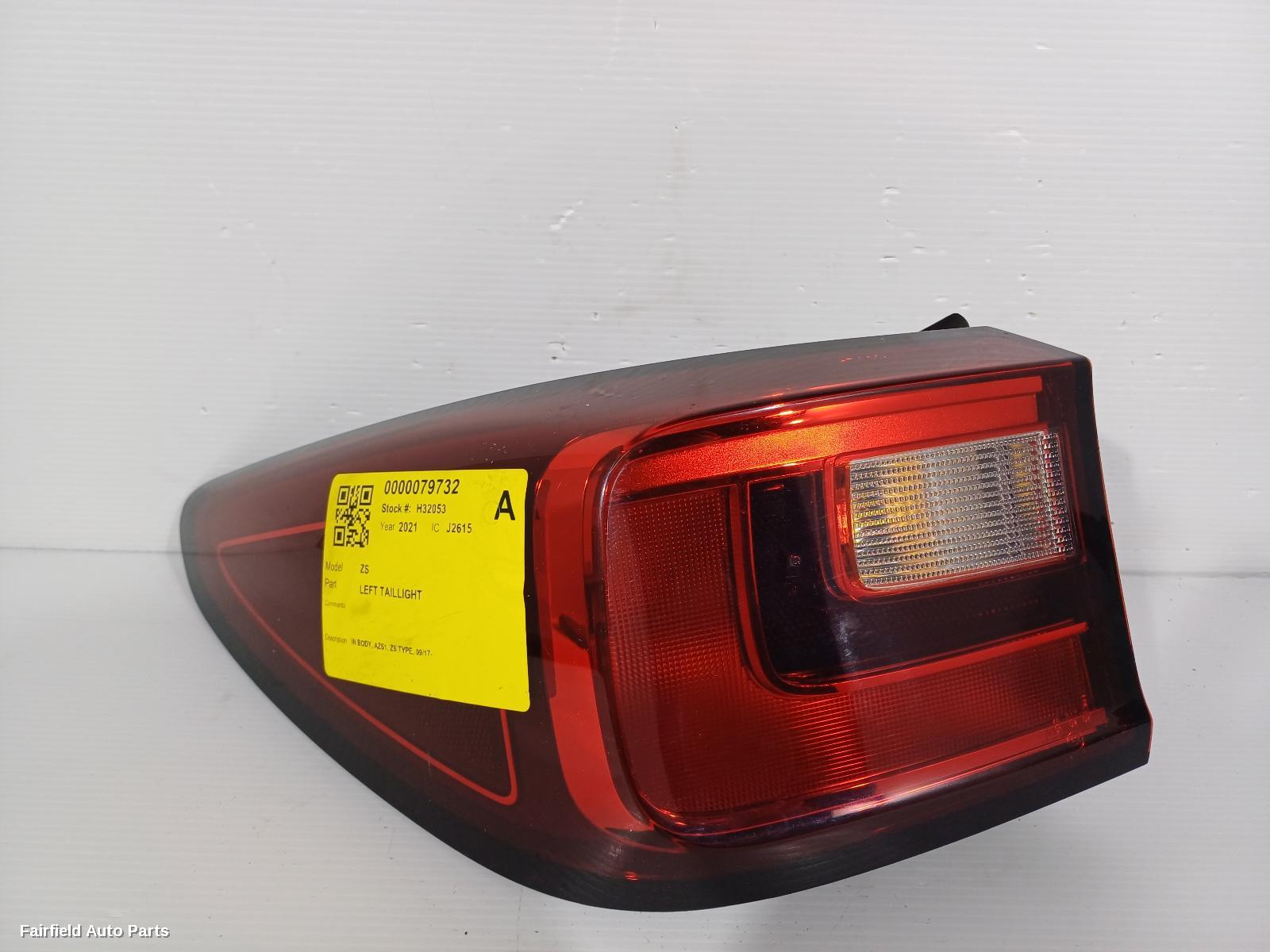 2017-2024 Mg Zs Left Taillight