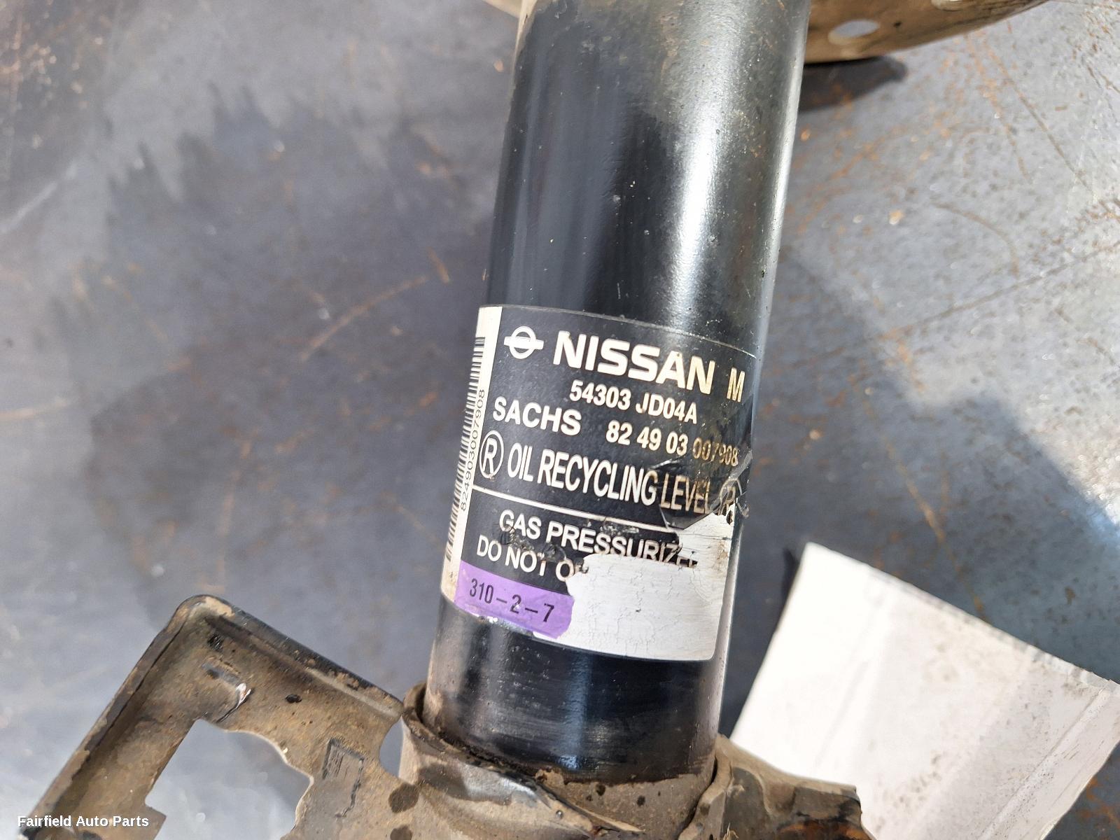 2007-2014 Nissan Dualis Left Front Strut