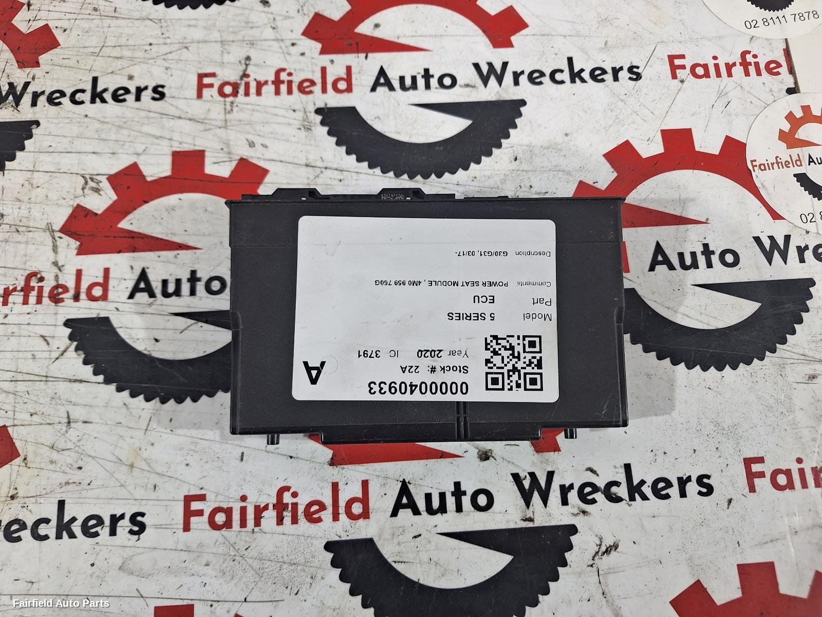 2017-2023 Bmw 5 Series Ecu