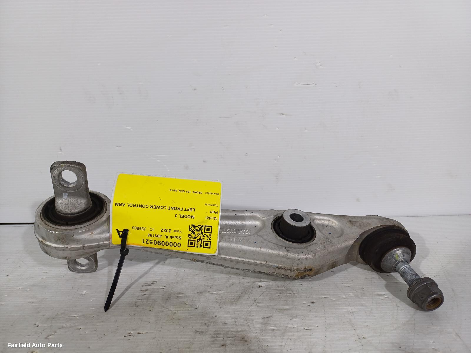 2019-2024 Tesla Model 3 Left Front Lower Control Arm