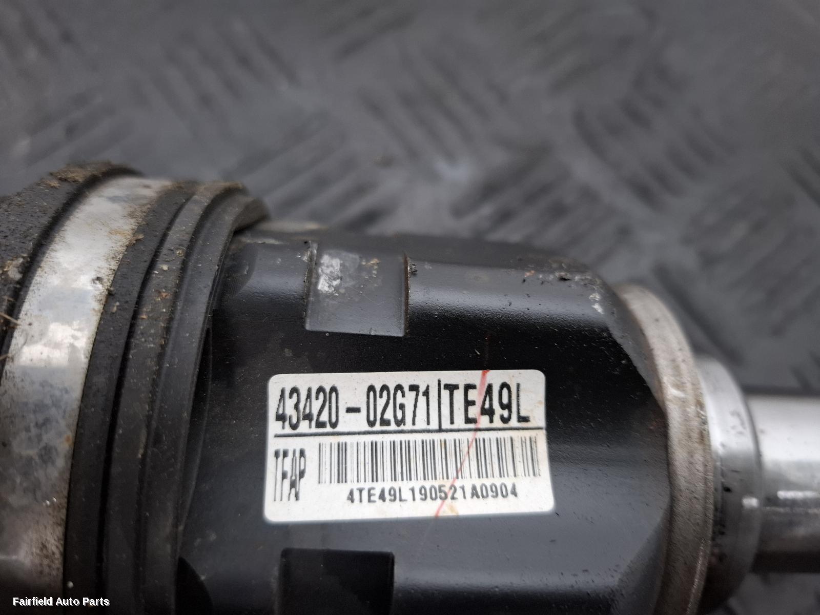 2018-2026 Toyota Corolla Left Driveshaft