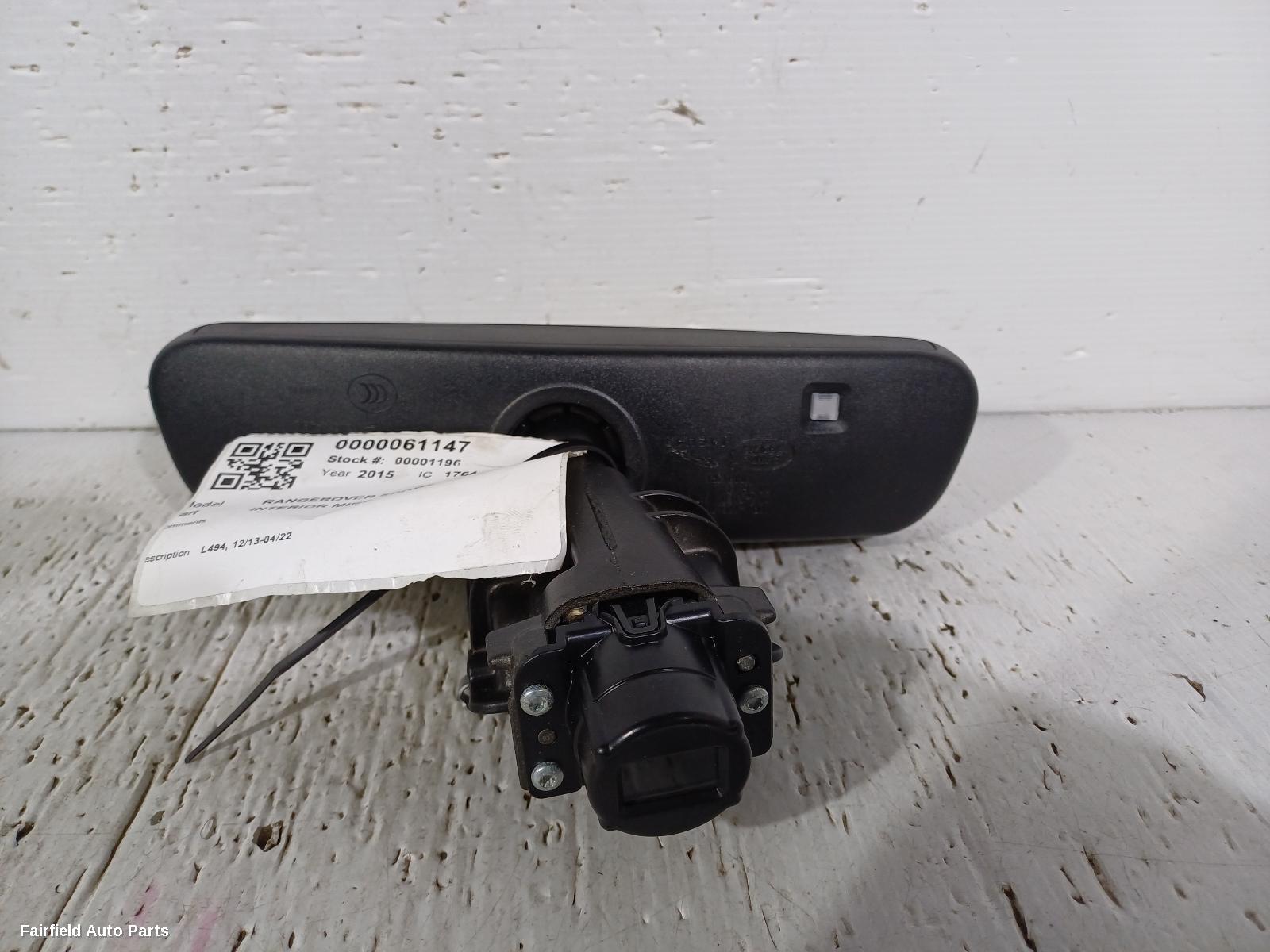 2013-2022 Land Rover Rangerover Sport Interior Mirror