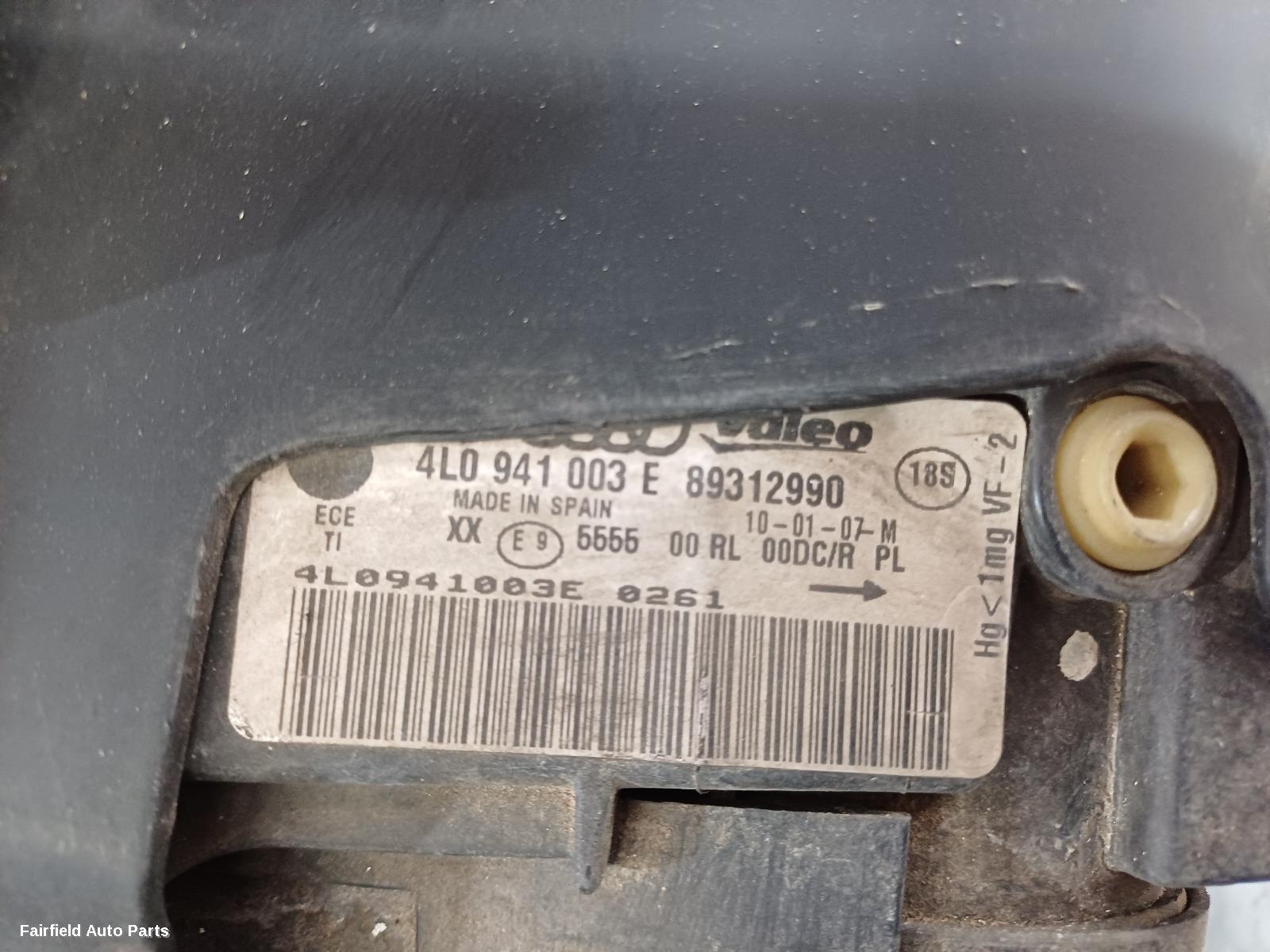 2006-2009 Audi Q7 Left Headlamp