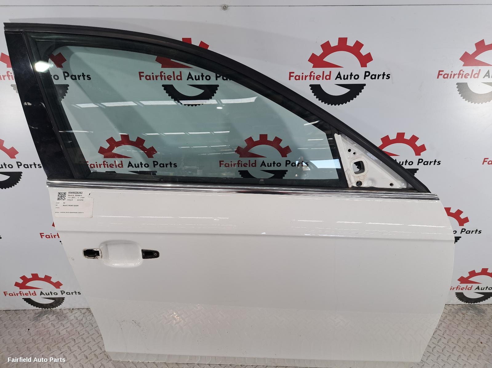 2008-2016 Audi A4 Right Front Door