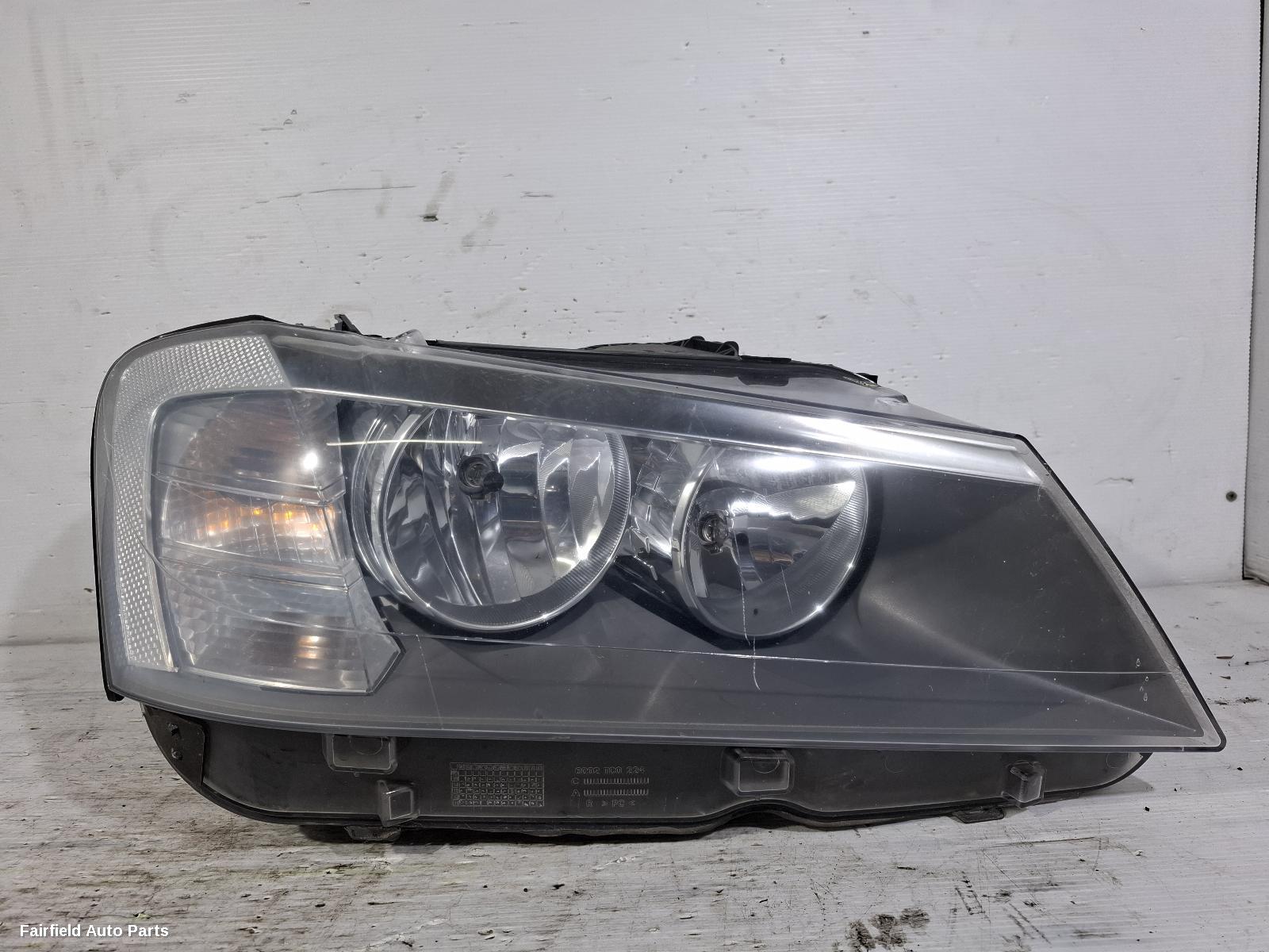 2010-2014 Bmw X3 Right Headlamp