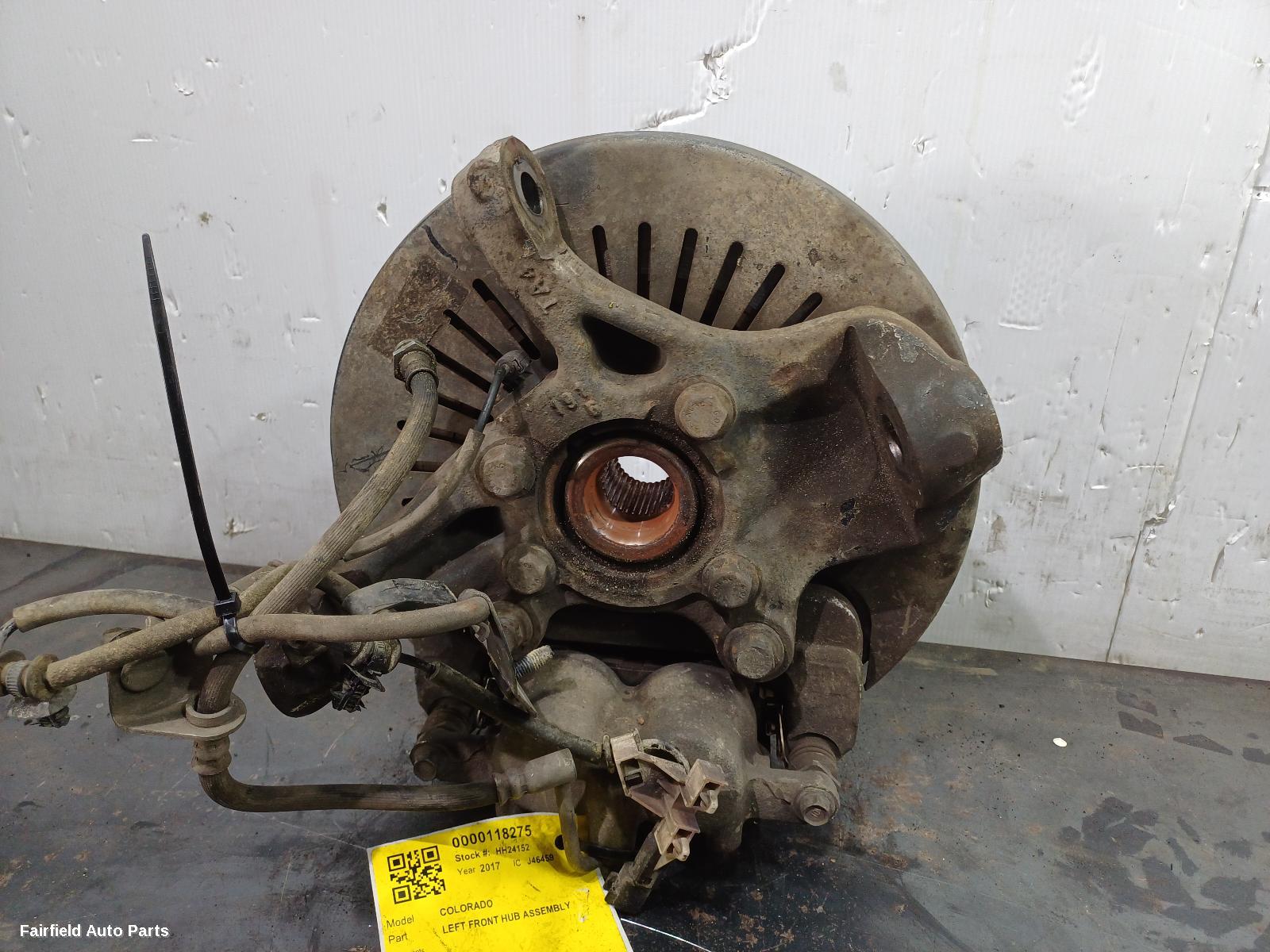 2016-2020 Holden Colorado Left Front Hub Assembly