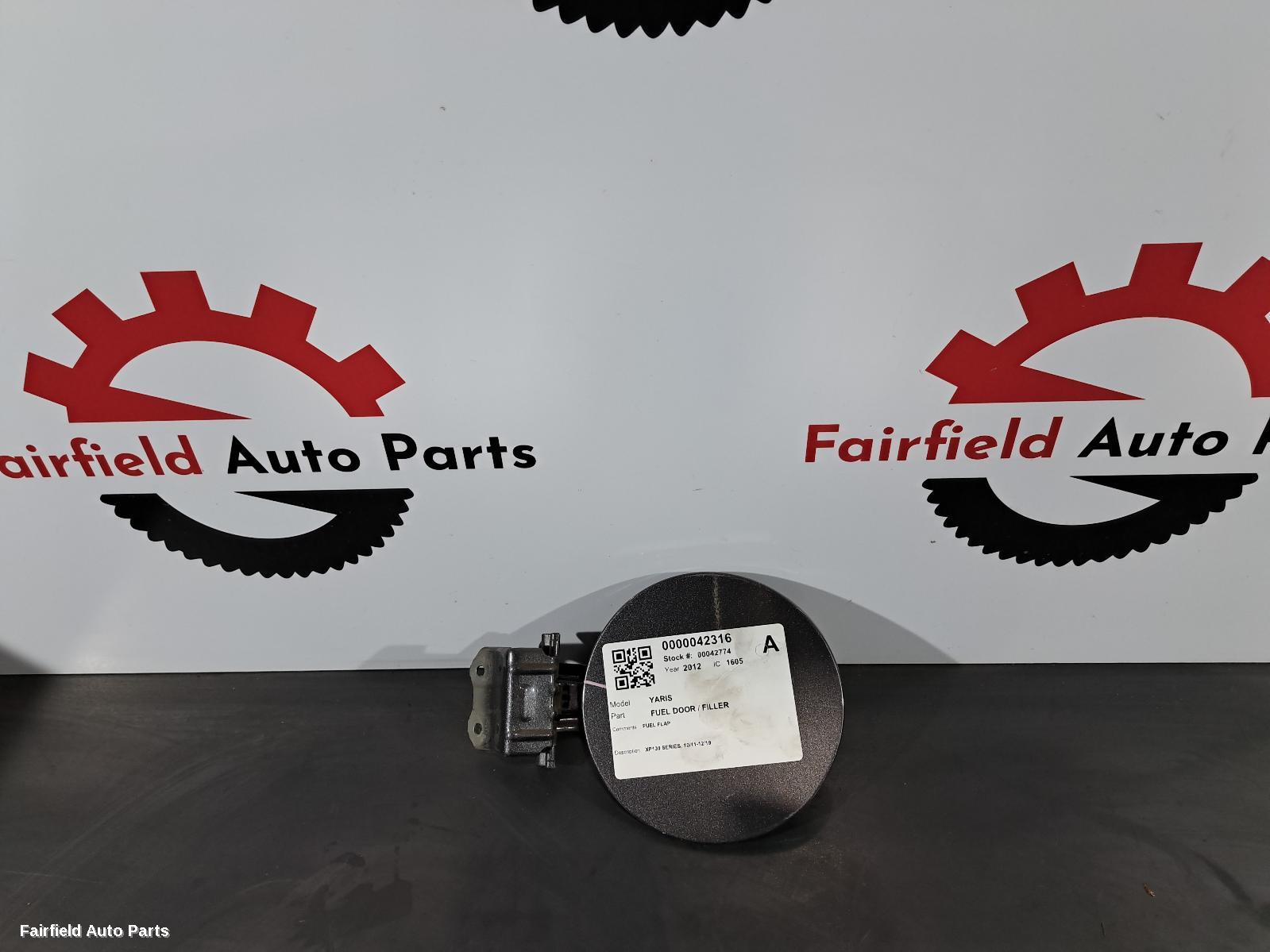 2011-2020 Toyota Yaris Fuel Door   Filler