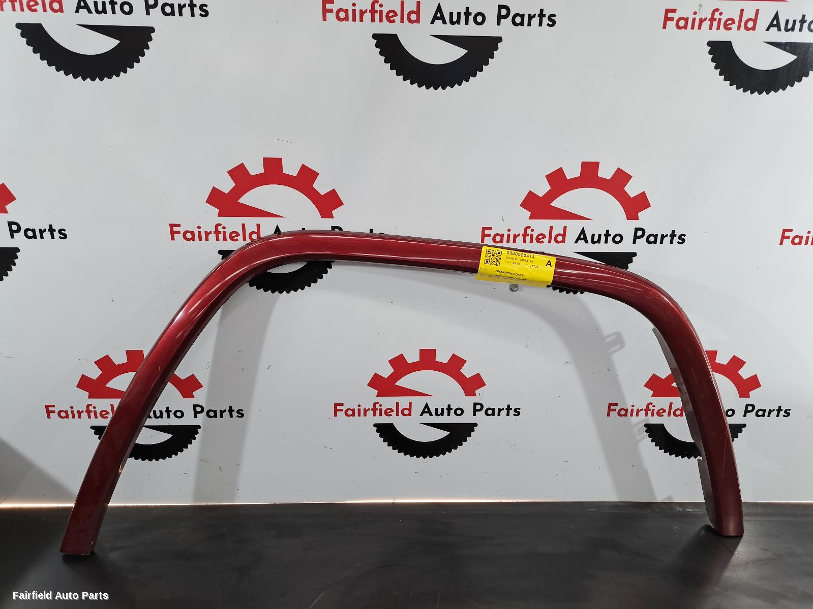 2010-2016 Jeep Grandcherokee Wheel Arch Flare