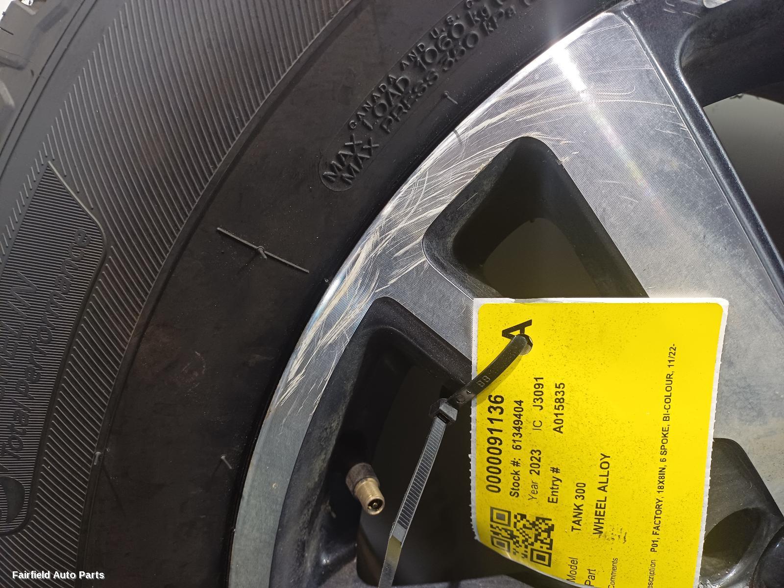 2022-2025 Great Wall Tank 300 Wheel Mag