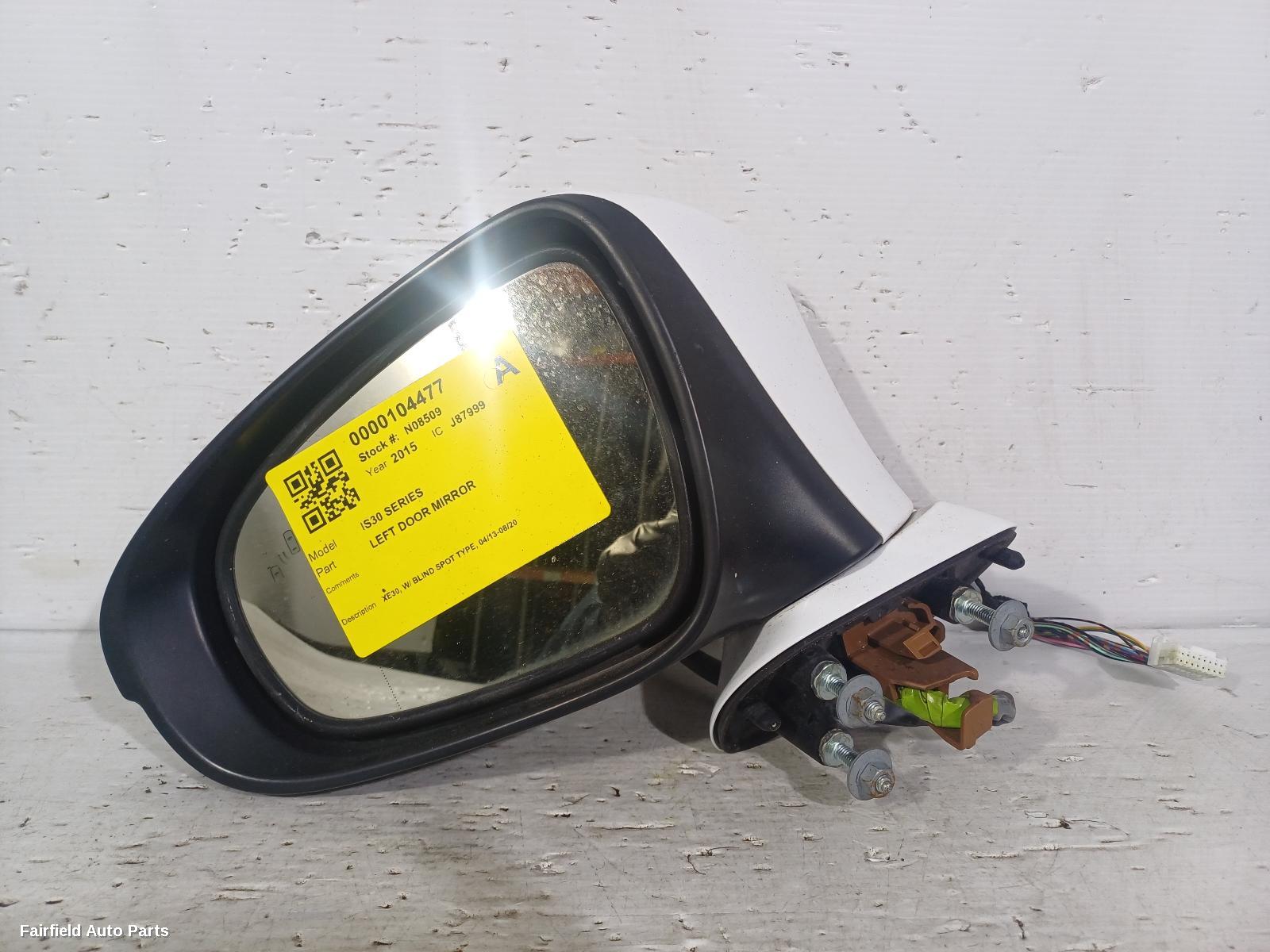 2013-2020 Lexus Is Series Left Door Mirror