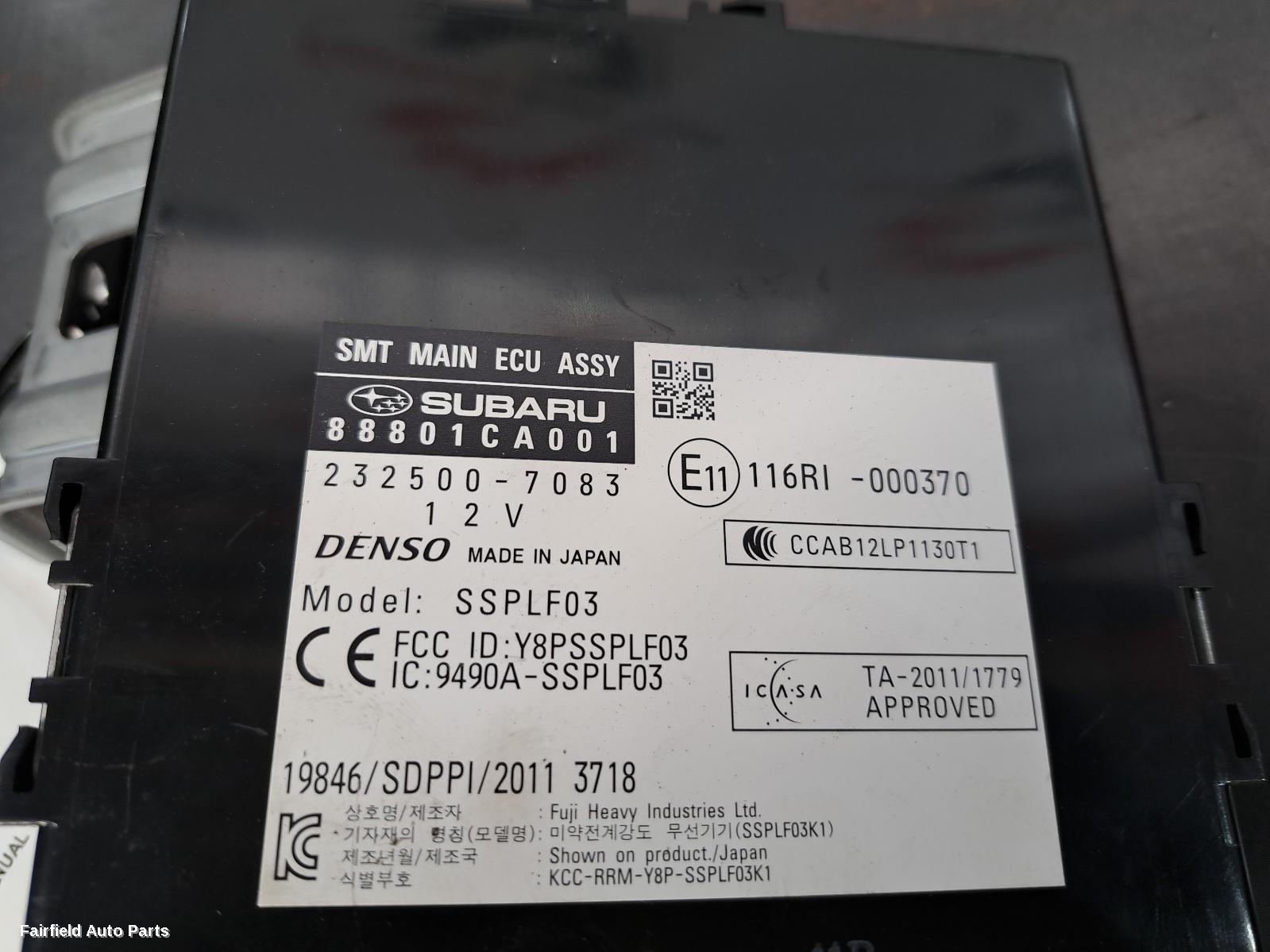 2012-2021 Toyota 86 Ecu
