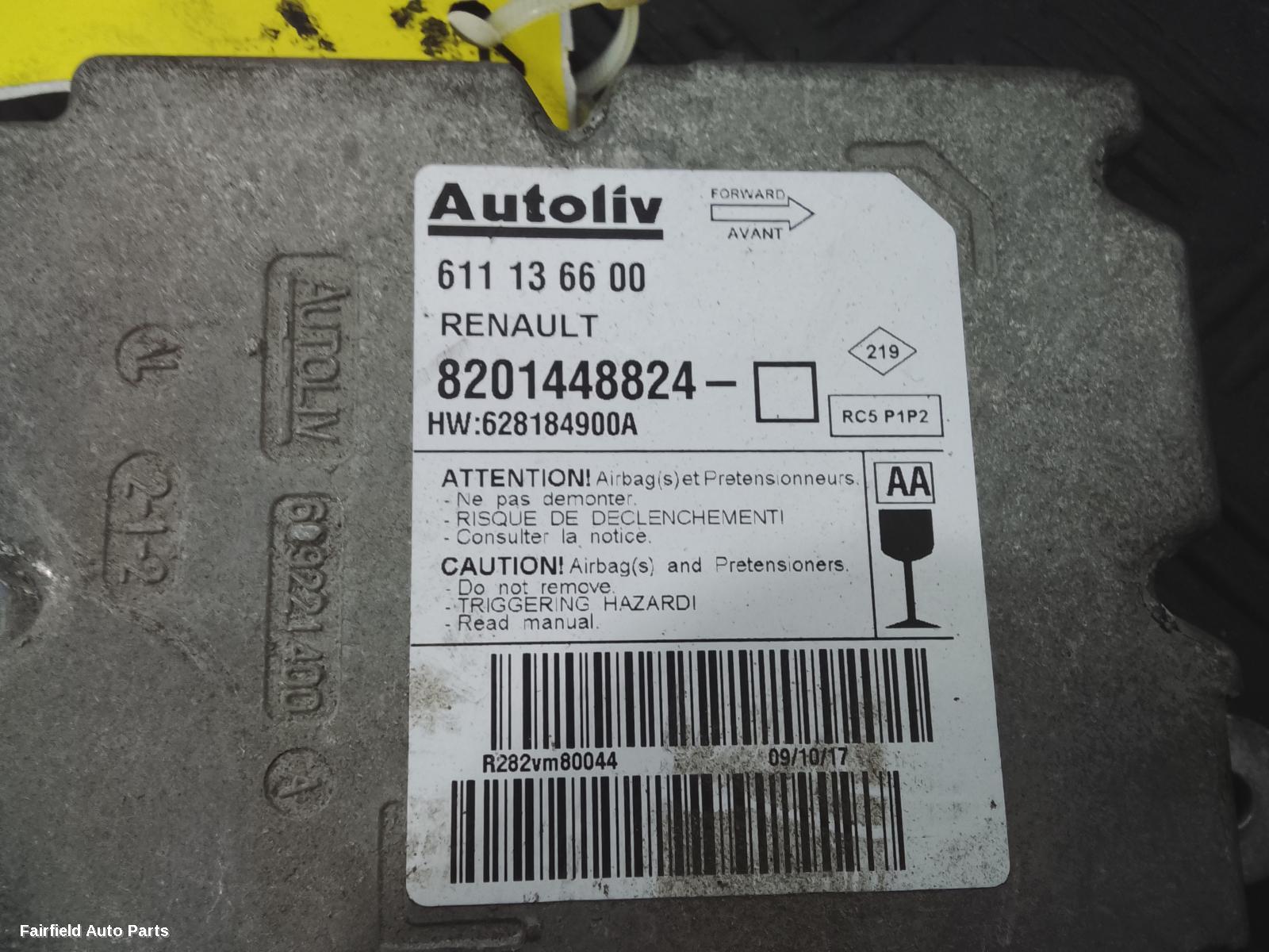 2011-2026 Renault Master Airbag Module Sensor