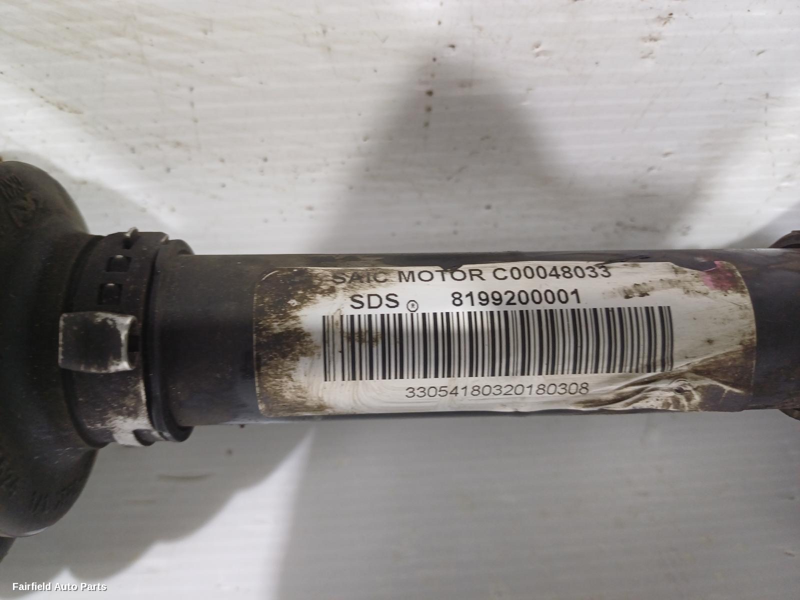 2017-2021 Ldv T60 Right Driveshaft