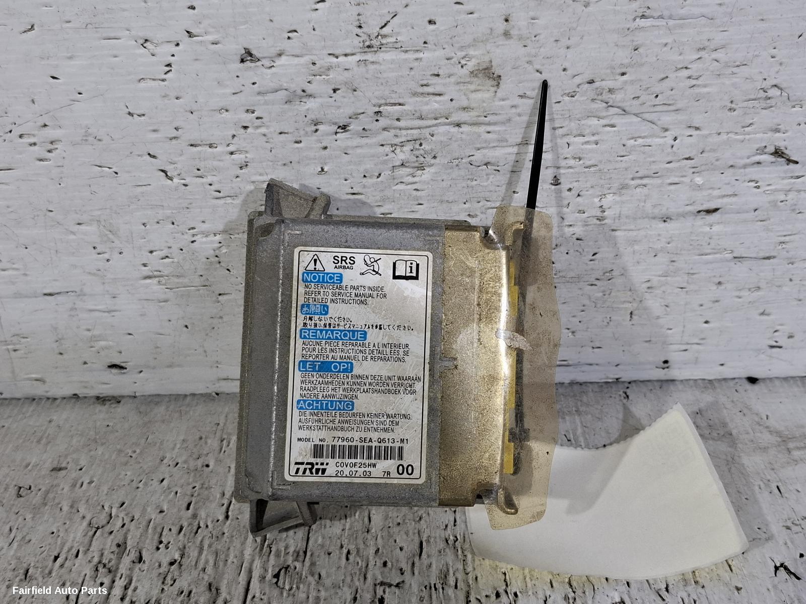 2003-2008 Honda Accord Airbag Module Sensor