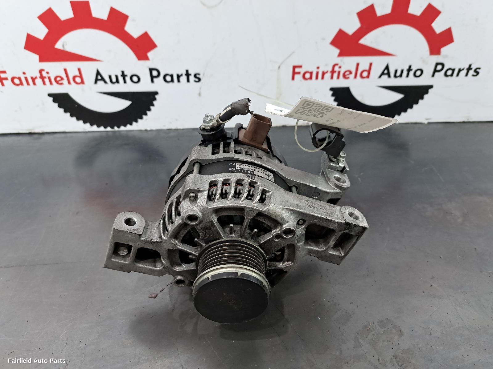 2016-2023 Toyota C-hr Alternator