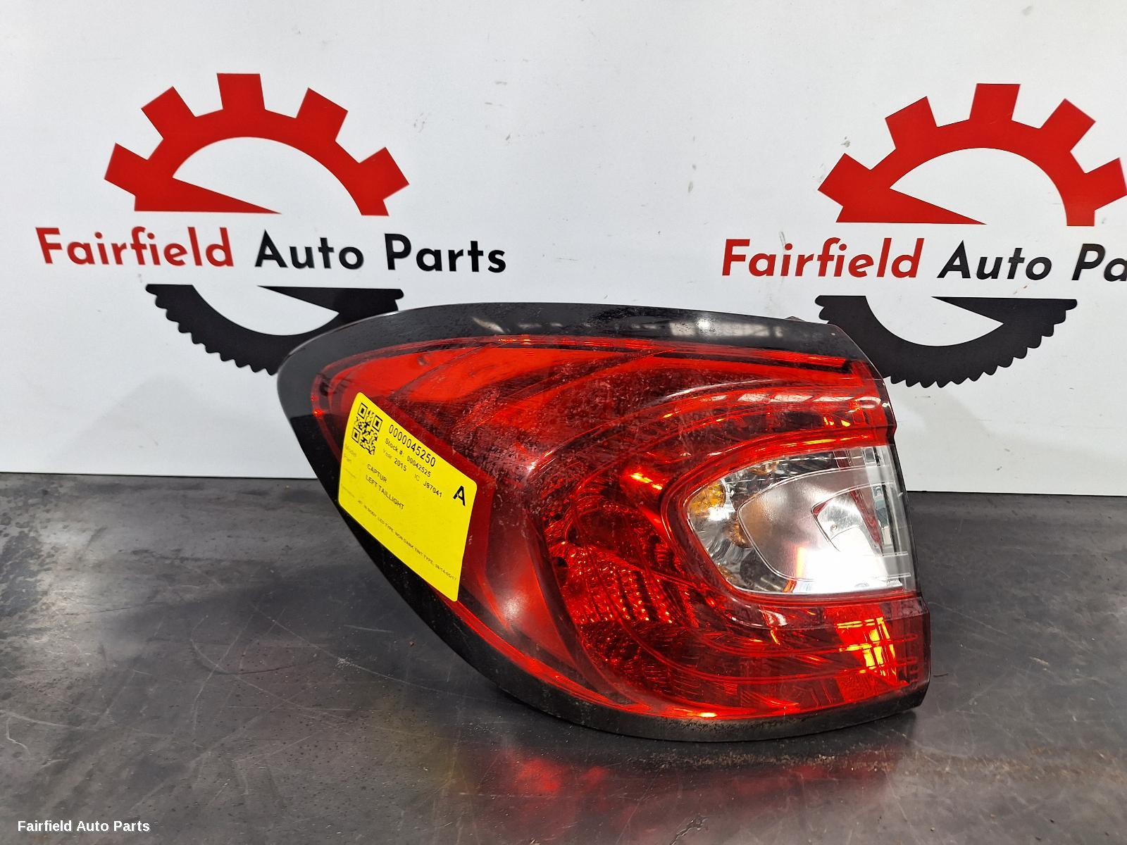 2014-2017 Renault Captur Left Taillight