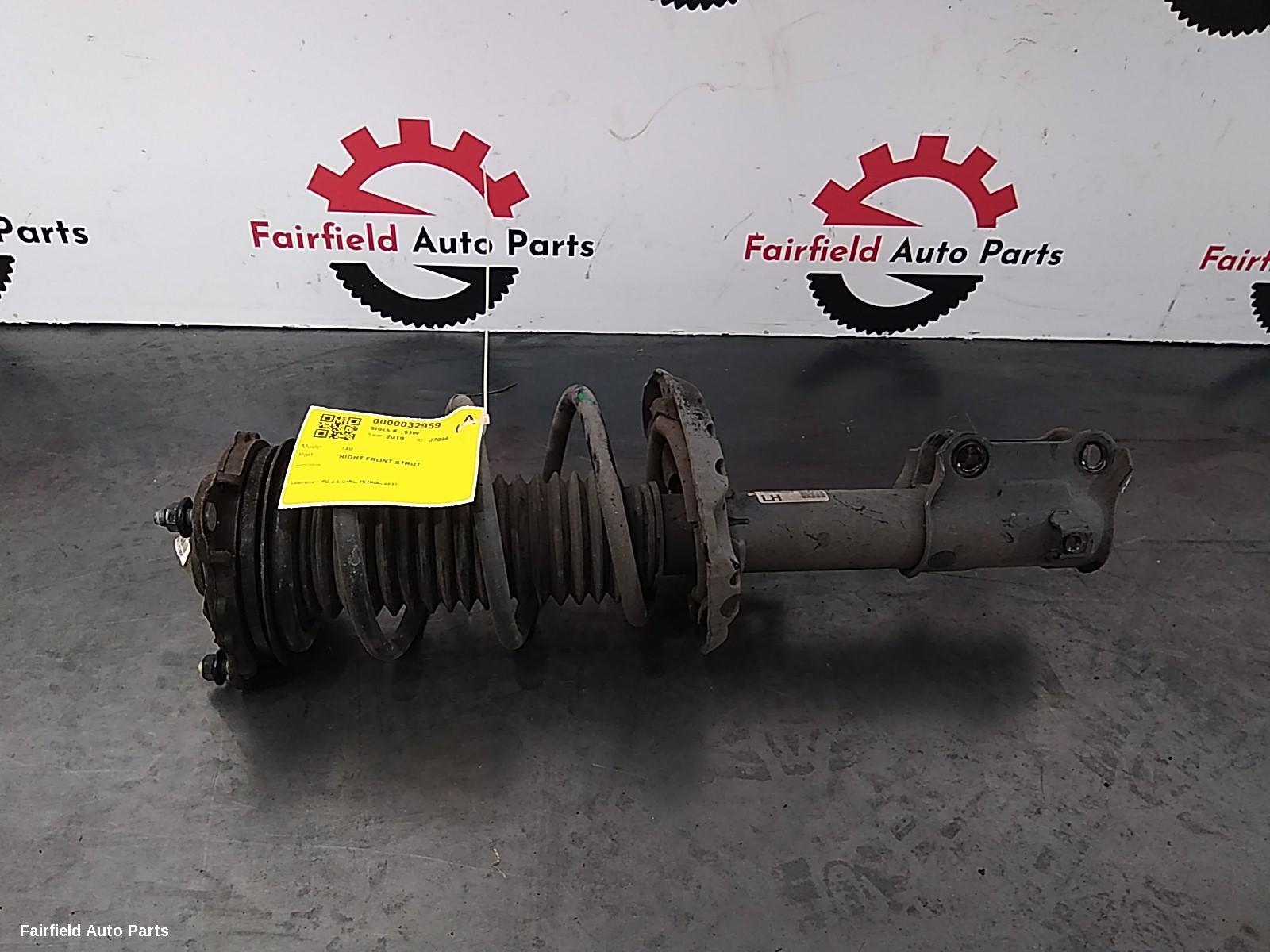 2017-2023 Hyundai I30 Right Front Strut