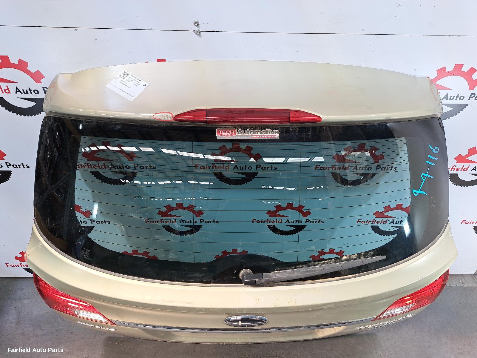 2009-2012 Subaru Outback Bootlid Tailgate