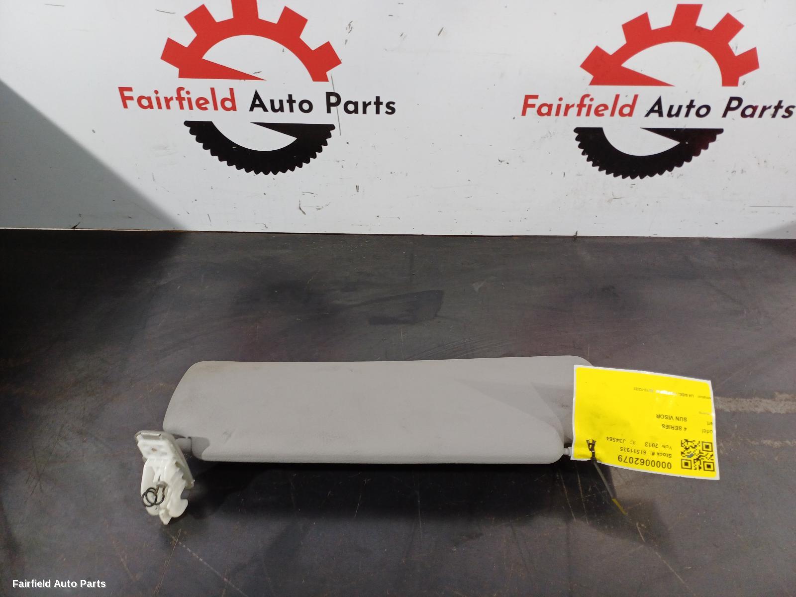 2013-2020 Bmw 4 Series Sunvisor
