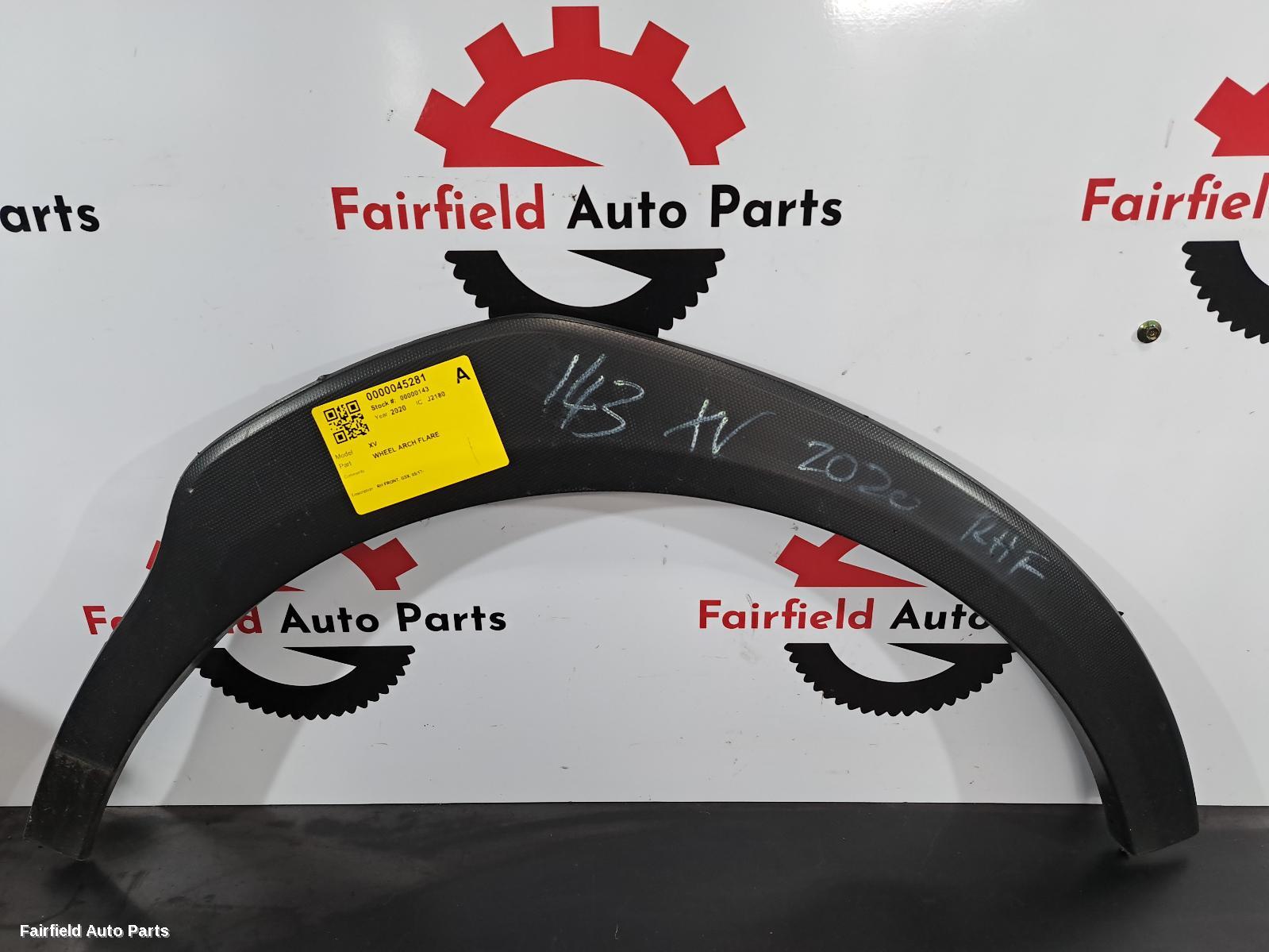 2017-2022 Subaru Xv Wheel Arch Flare