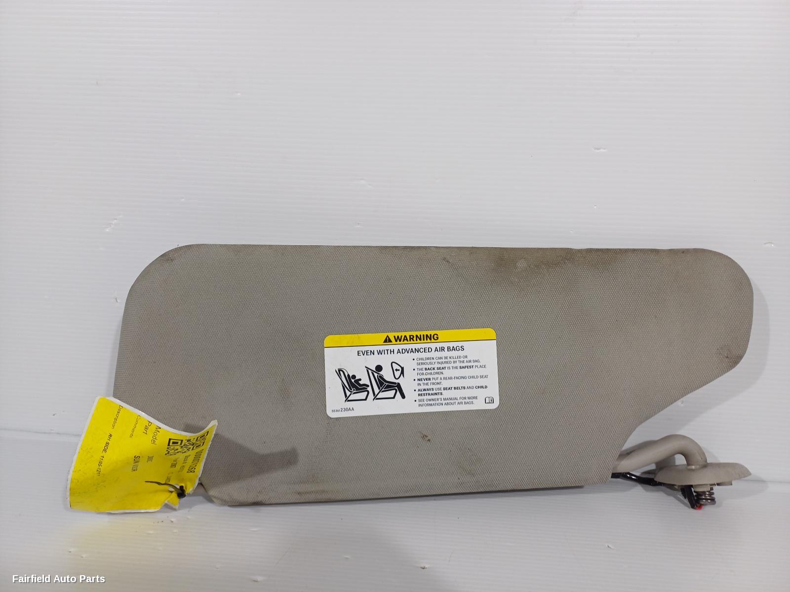 2005-2011 Chrysler 300c Sunvisor