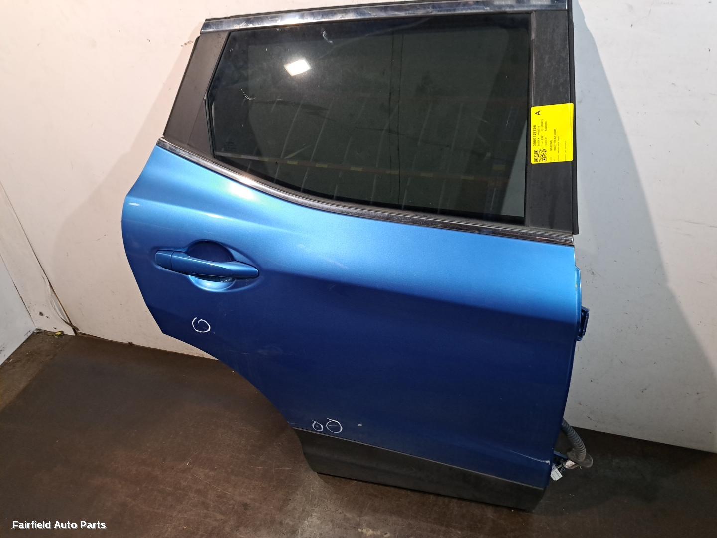 2013-2021 Nissan Qashqai Right Rear Door Sliding