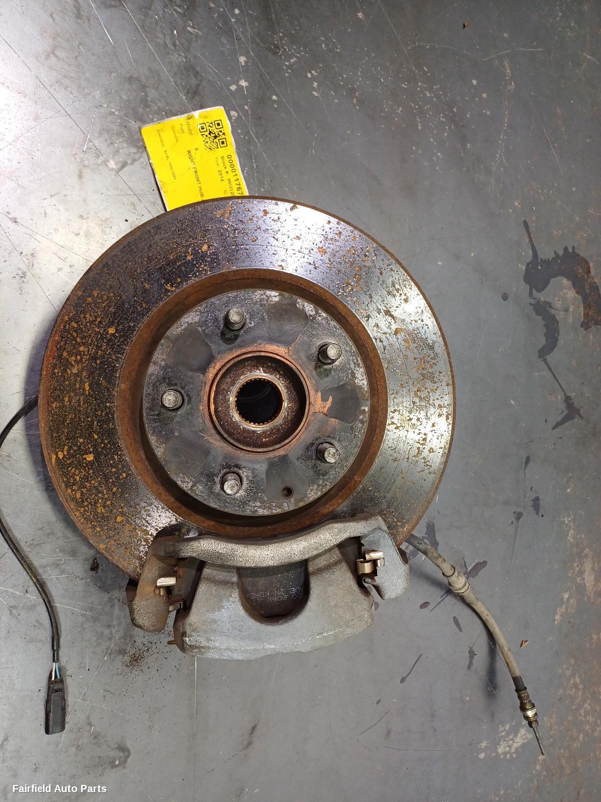 2012-2024 Mazda 6 Right Front Hub Assembly