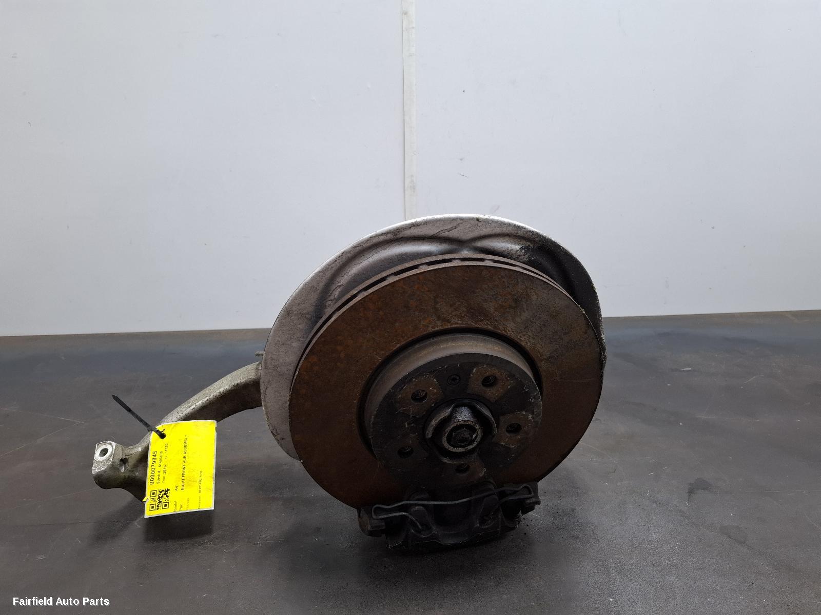 2015-2025 Audi A4 Right Front Hub Assembly