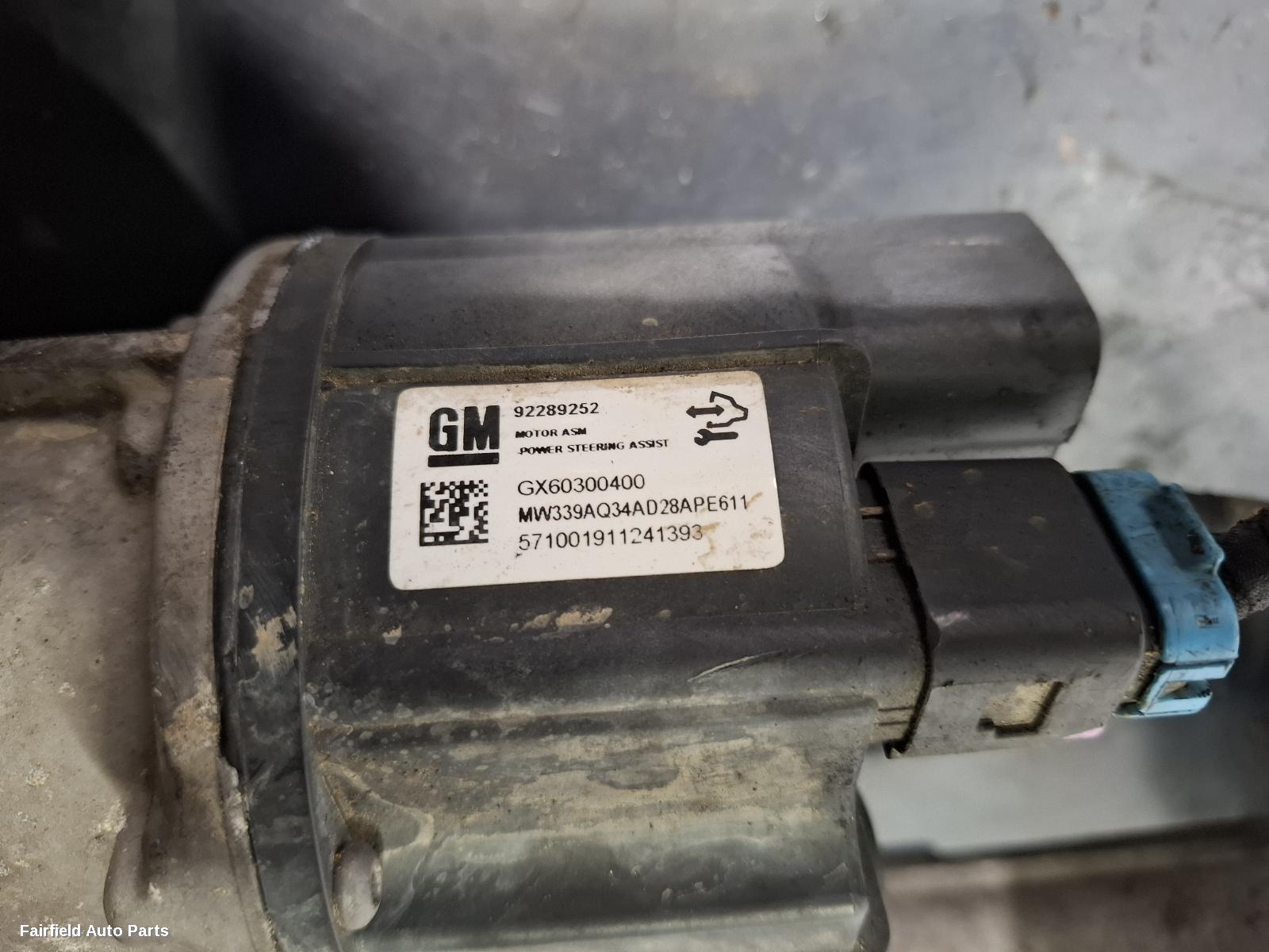 2013-2017 Holden Commodore Steering Box Rack