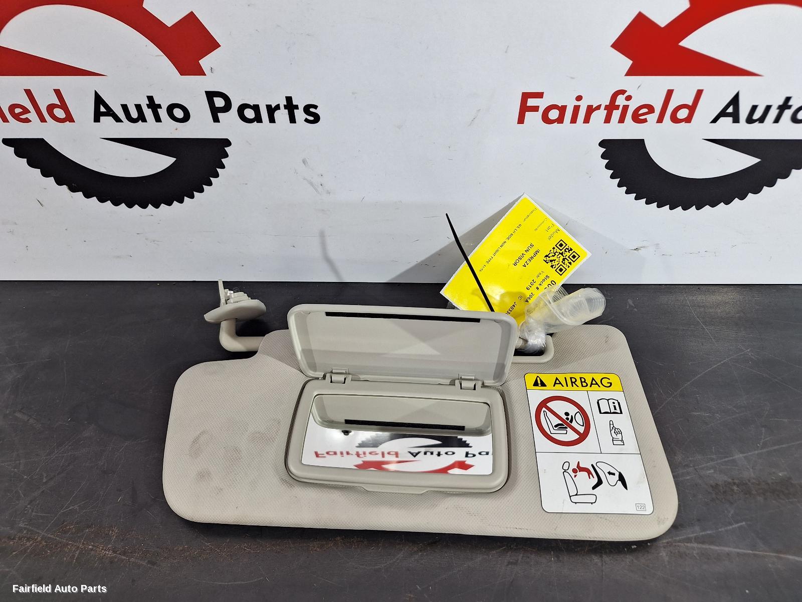 2016-2022 Subaru Impreza Sunvisor