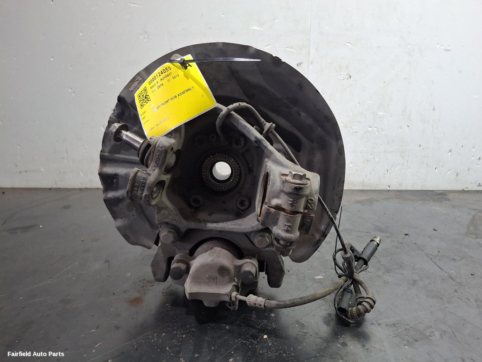 2014-2018 Bmw X4 Right Front Hub Assembly