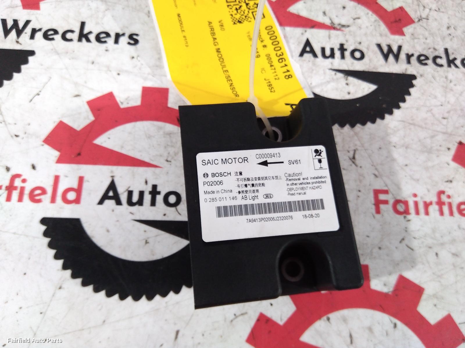 2013-2023 Ldv V80 Airbag Module Sensor