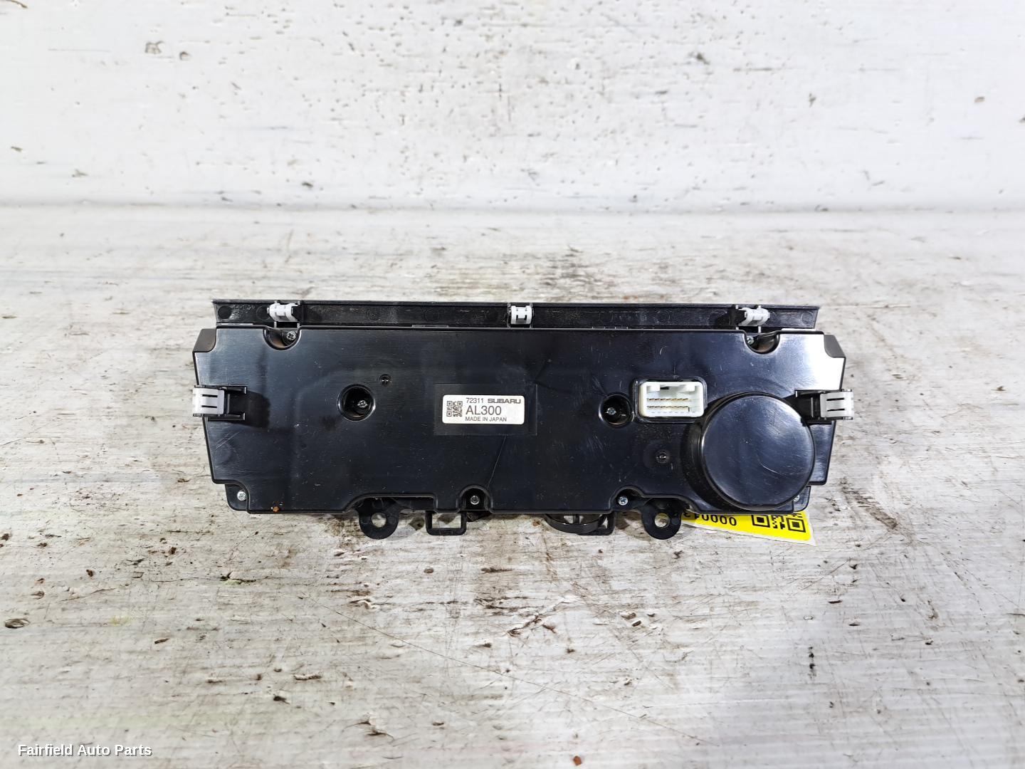 2014-2021 Subaru Liberty Heater Ac Controls