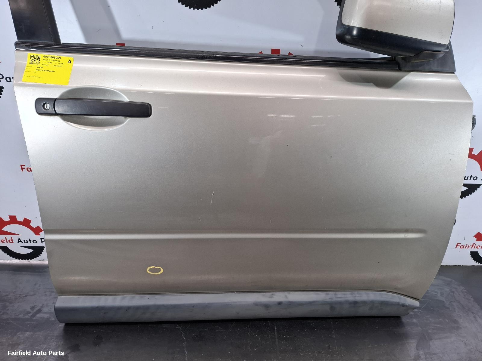 2007-2013 Nissan Xtrail Right Front Door