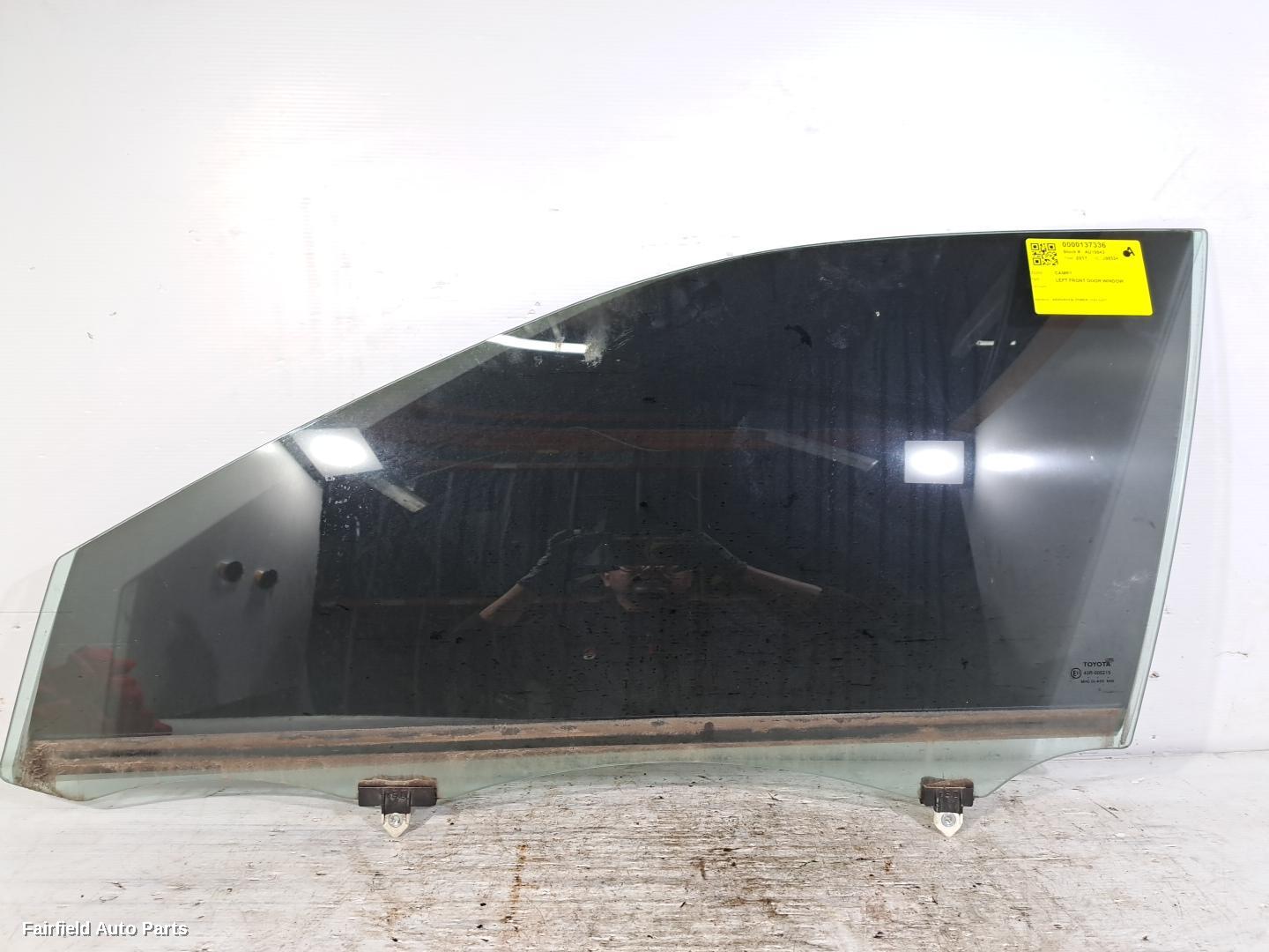 2011-2017 Toyota Camry Left Front Door Window