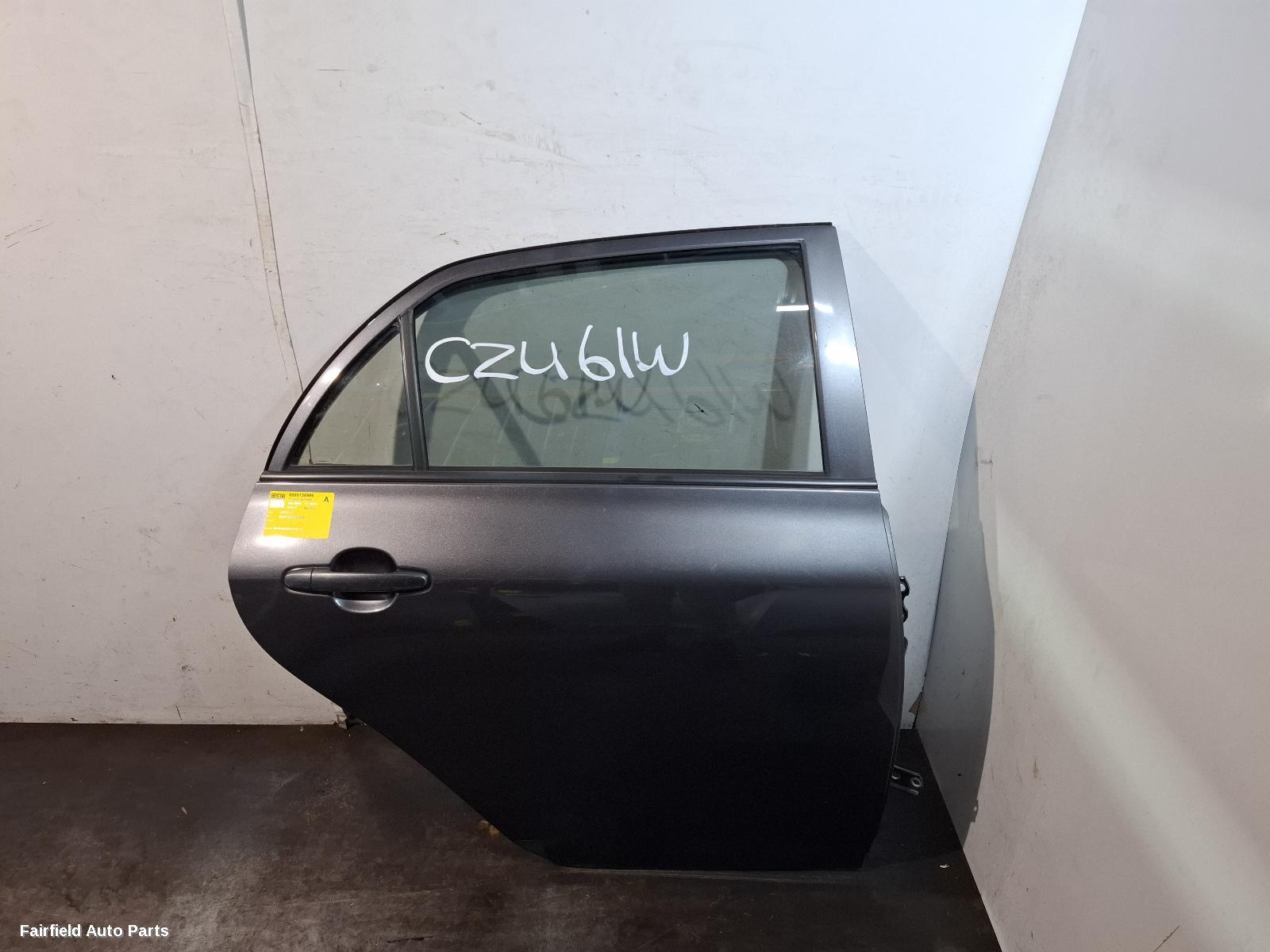 2007-2013 Toyota Corolla Right Rear Door Sliding