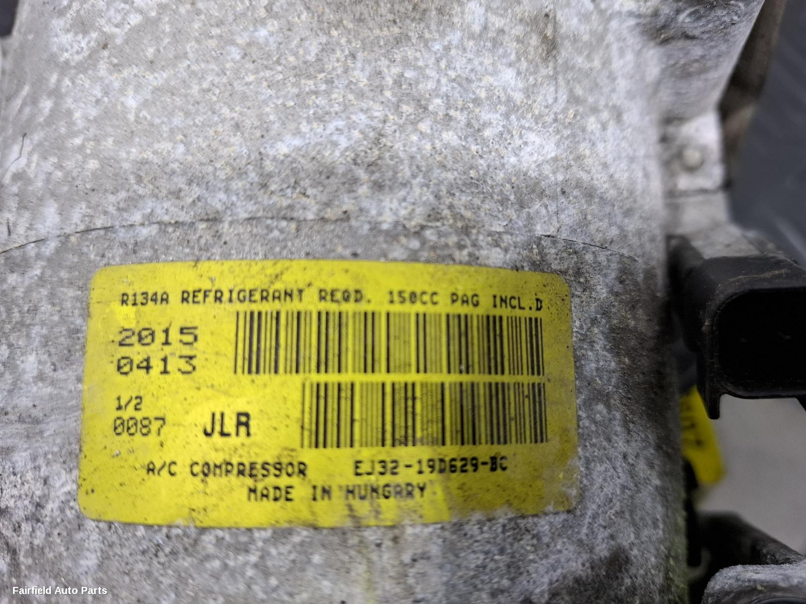 2015-2016 Land Rover Discovery Sport A C Compressor